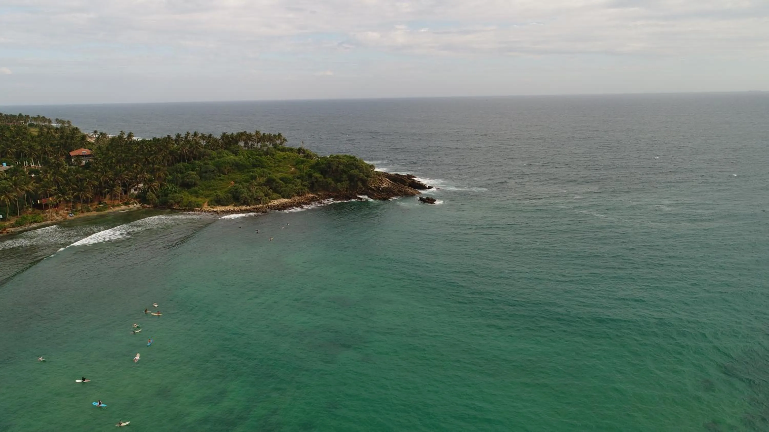 Beach in Mama's Palace Hiriketiya