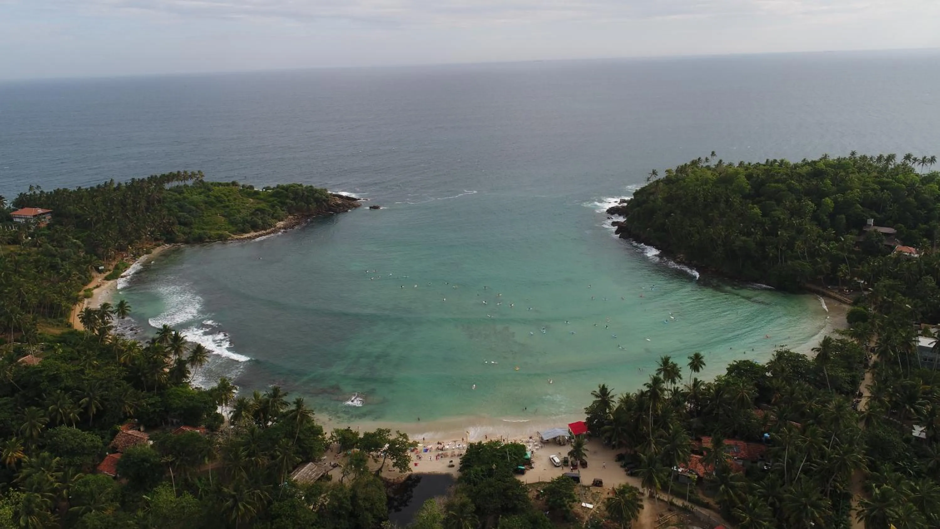 Beach in Mama's Palace Hiriketiya