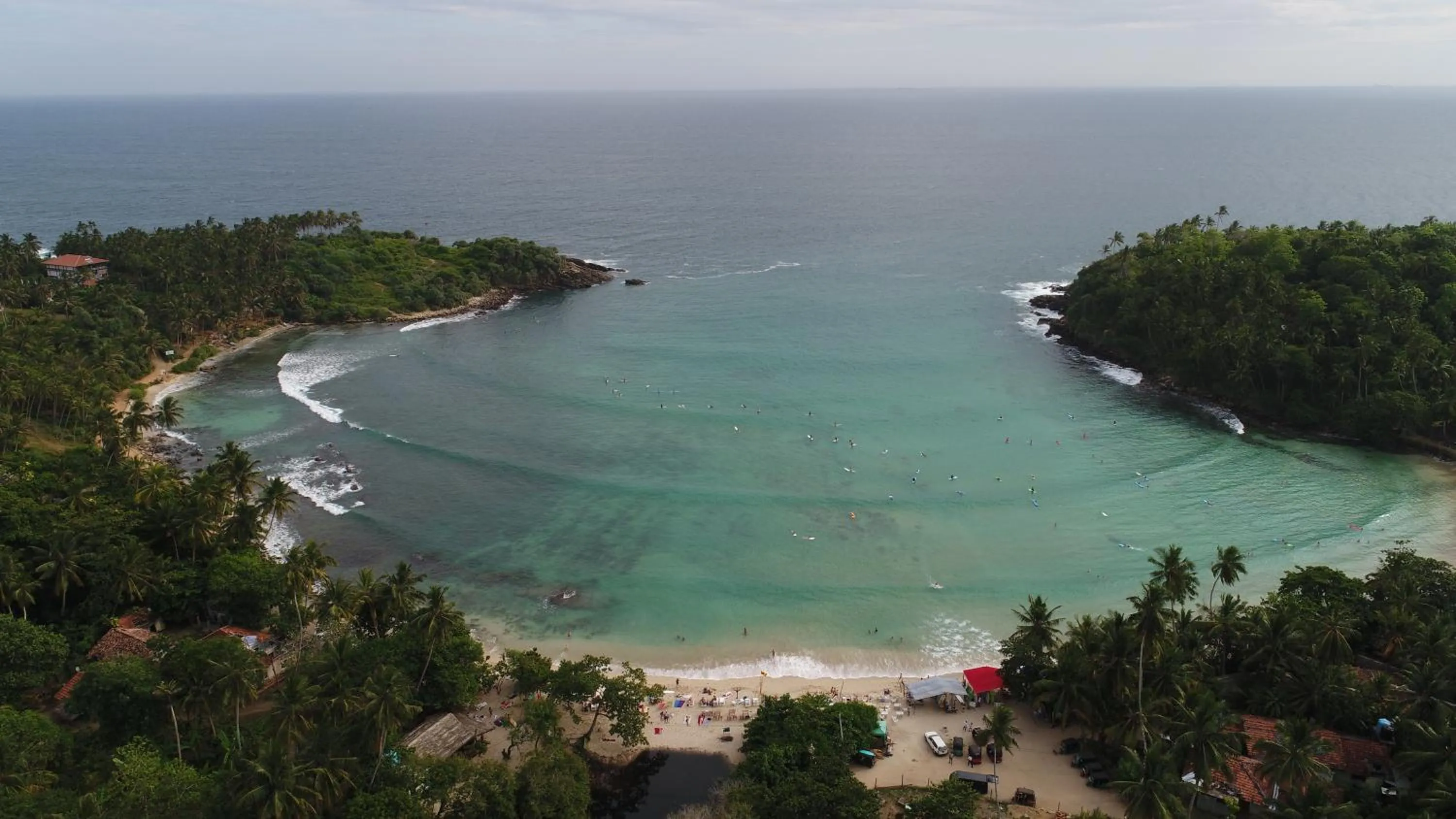 Beach in Mama's Palace Hiriketiya
