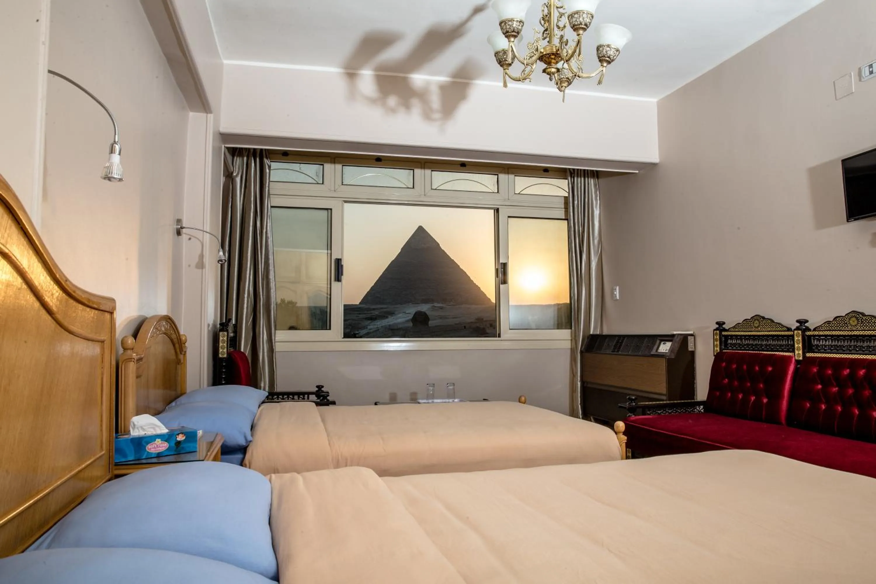 Photo of the whole room, Bed in Guardian Guest House