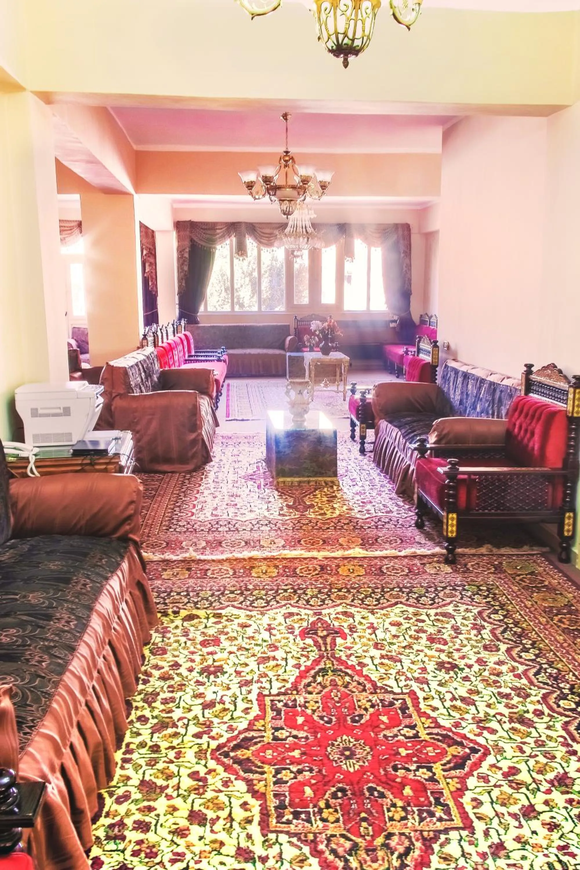 Living room in Guardian Guest House