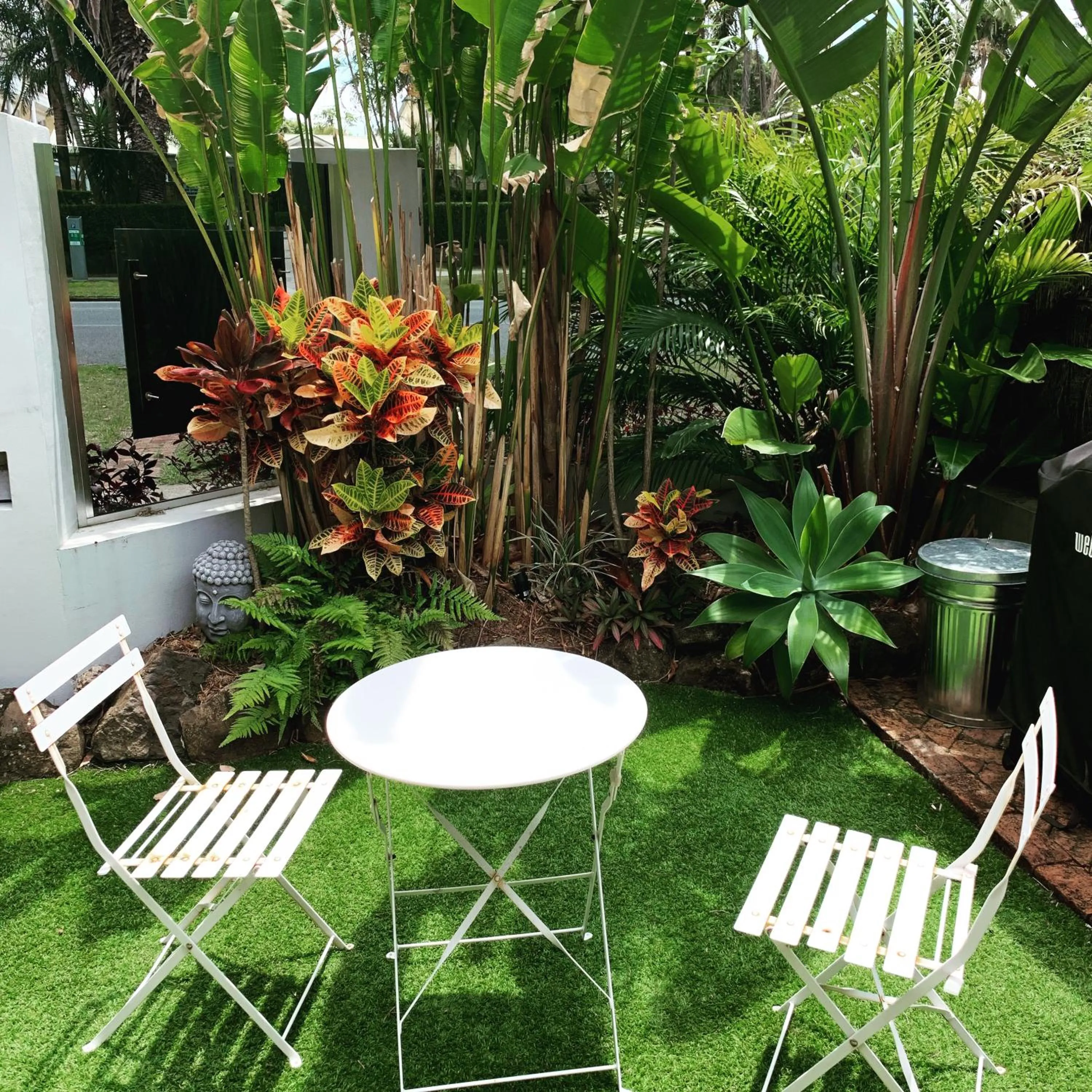 Patio in Bayhaven Lodge