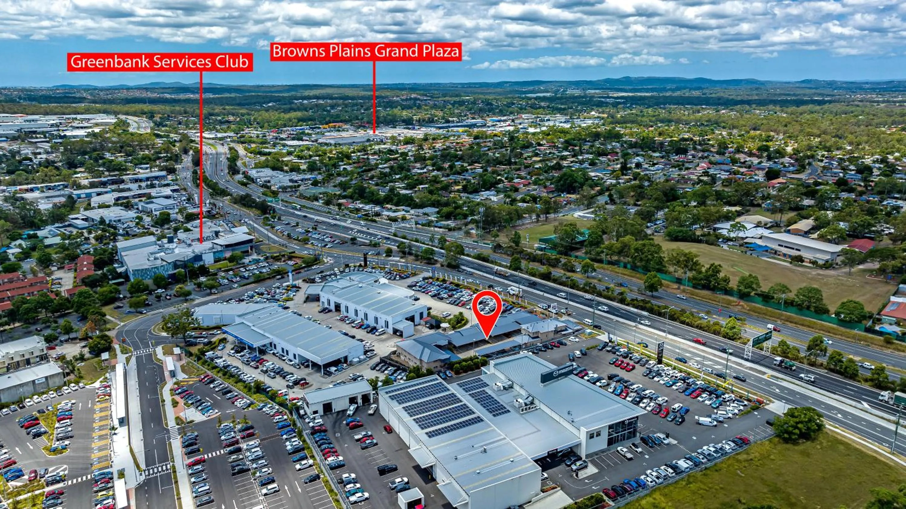 Property building in Browns Plains Motor Inn