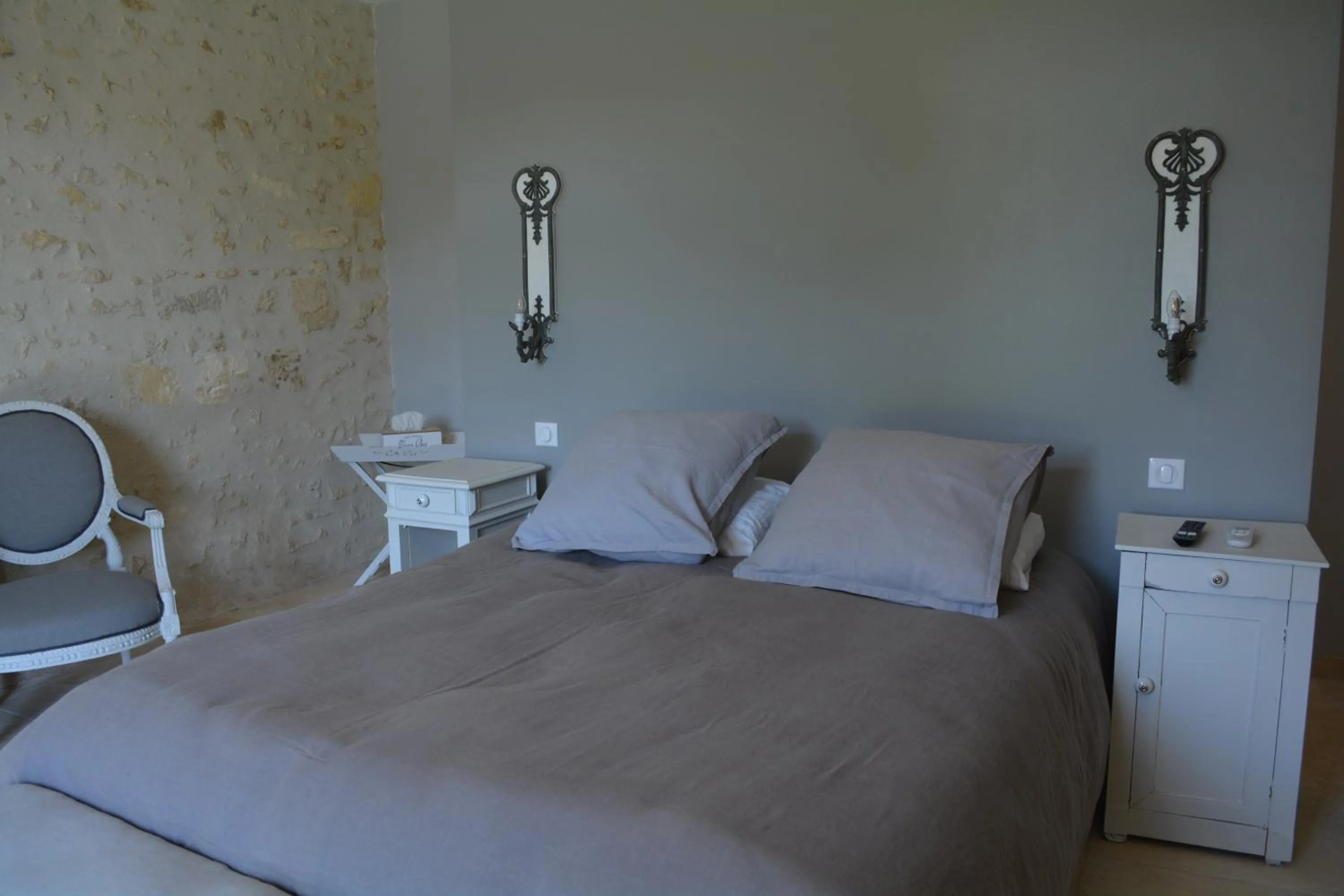 Bed in la cabanne