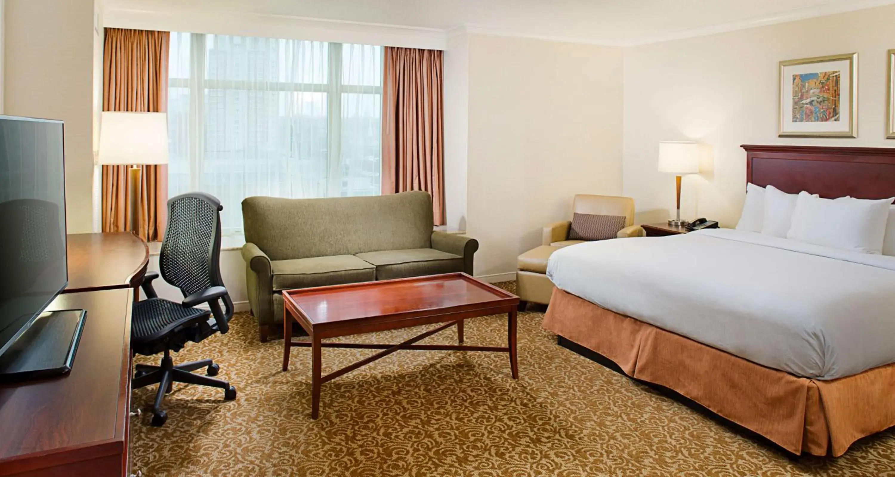 Bed in Hilton Providence Bed in Hilton Providence