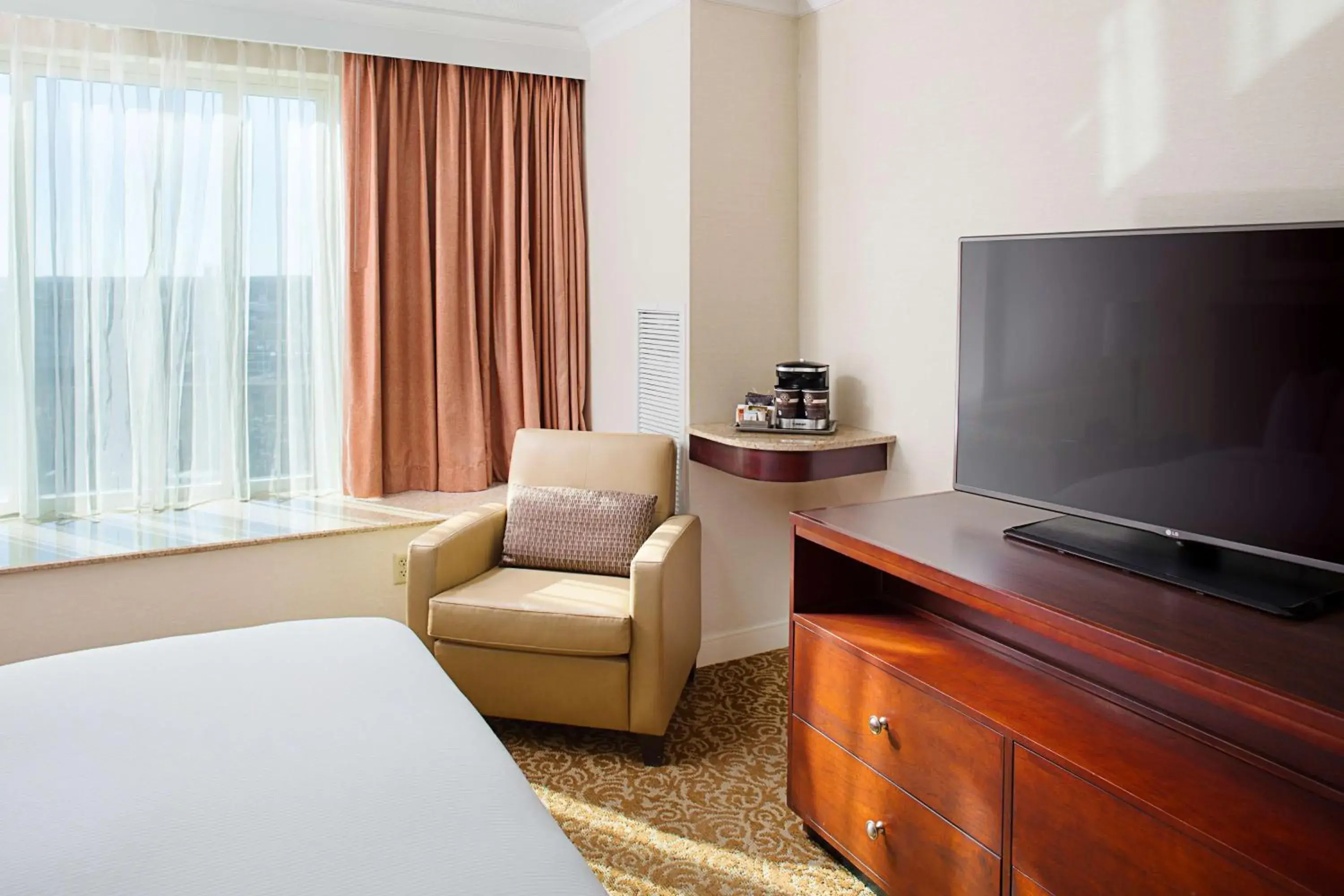 Bed in Hilton Providence Bed in Hilton Providence