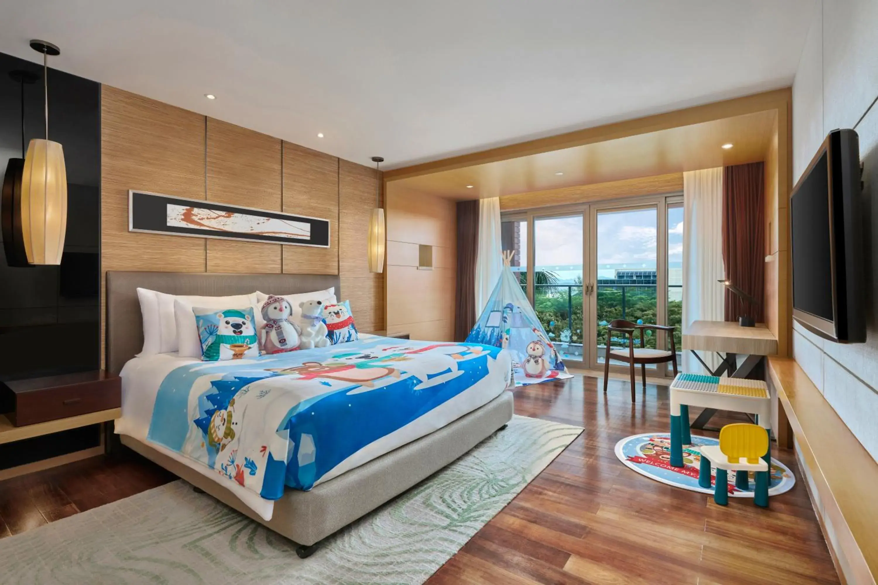 Bed in Shenzhen Dameisha Kingkey Palace Hotel Bed in Shenzhen Dameisha Kingkey Palace Hotel