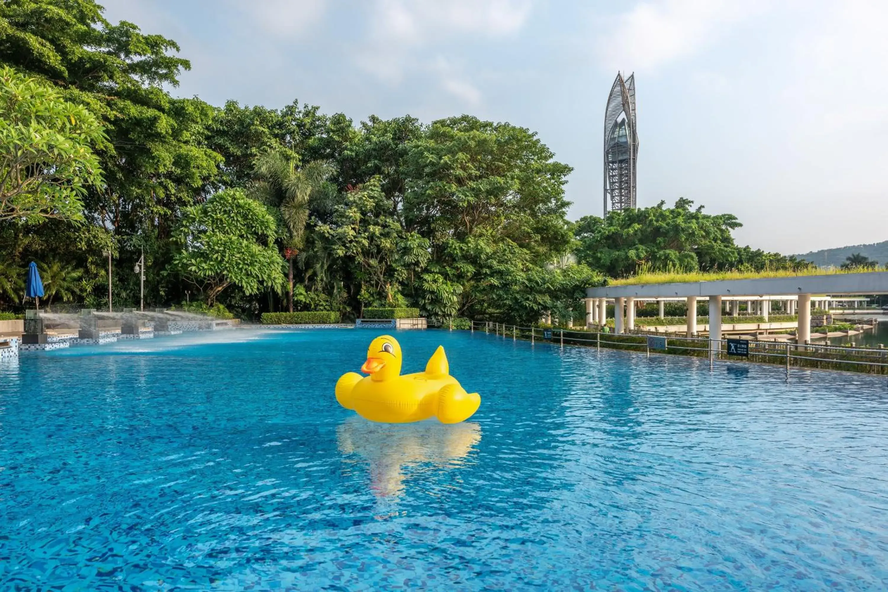 Swimming pool in Shenzhen Dameisha Kingkey Palace Hotel Swimming pool in Shenzhen Dameisha Kingkey Palace Hotel