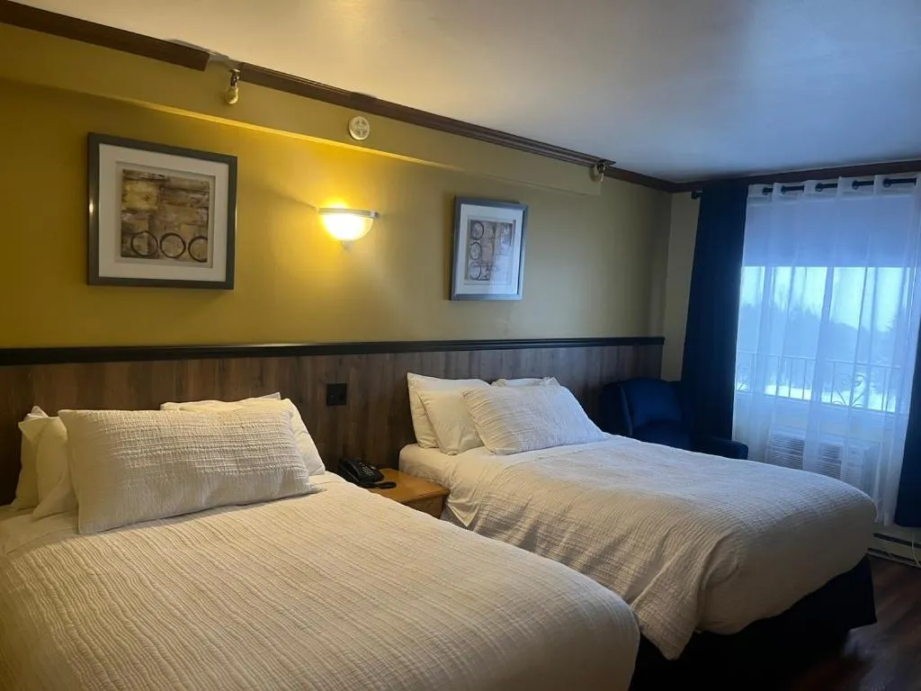 Bed in Hotel Motel Le Château