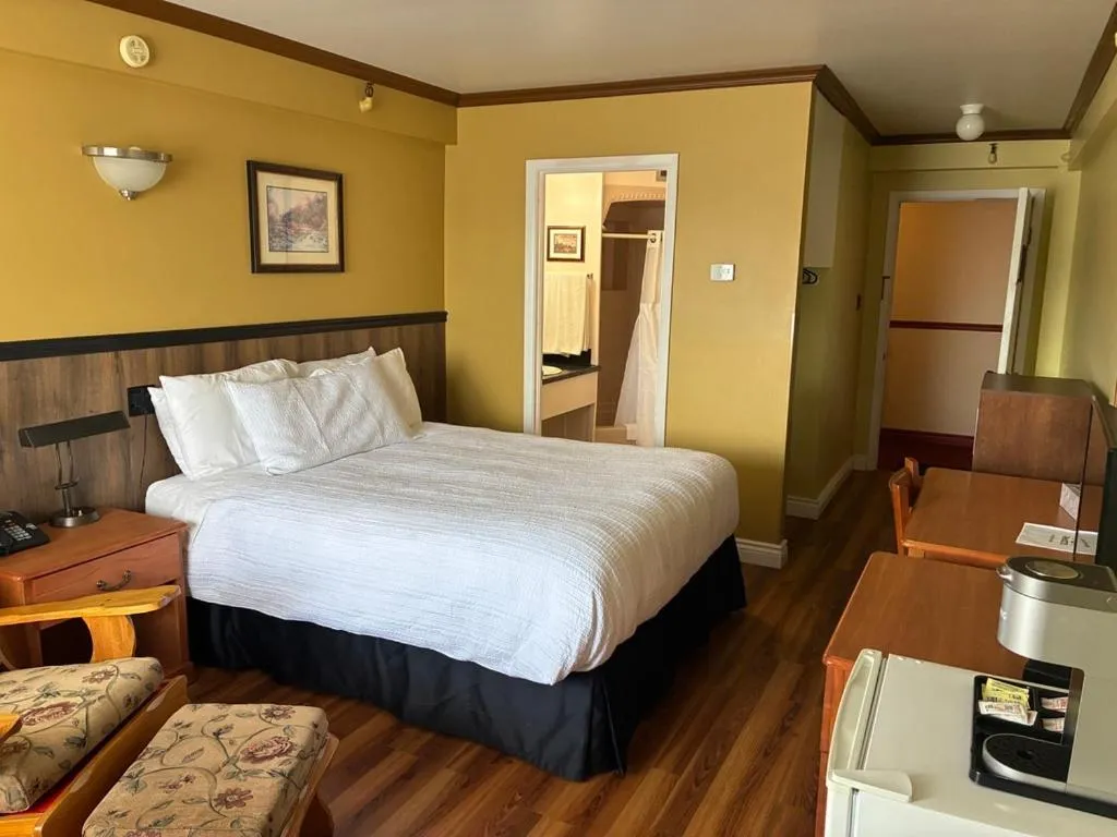 Bed in Hotel Motel Le Château