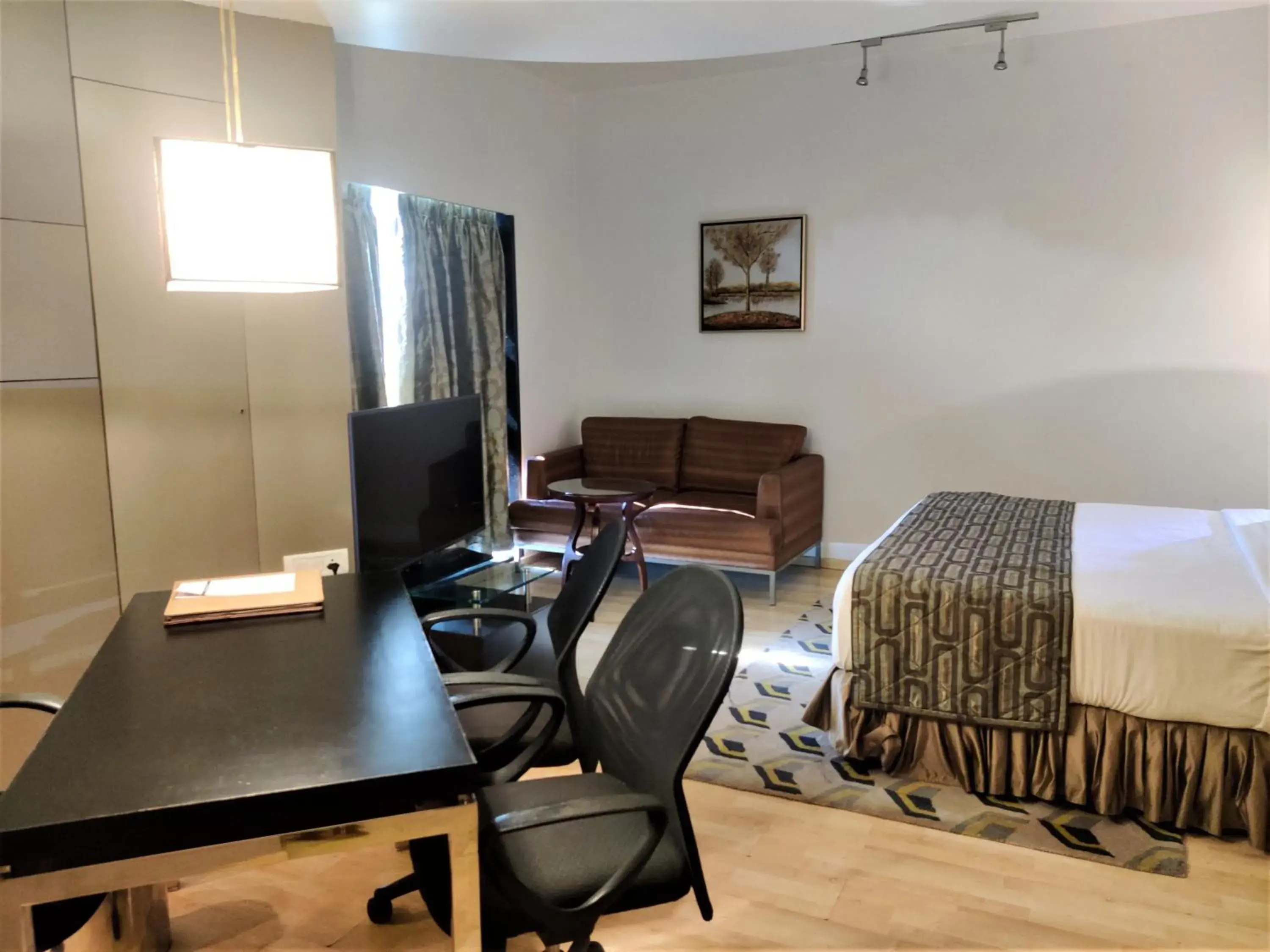 Bed in Hotel Satkar Residency Bed in Hotel Satkar Residency