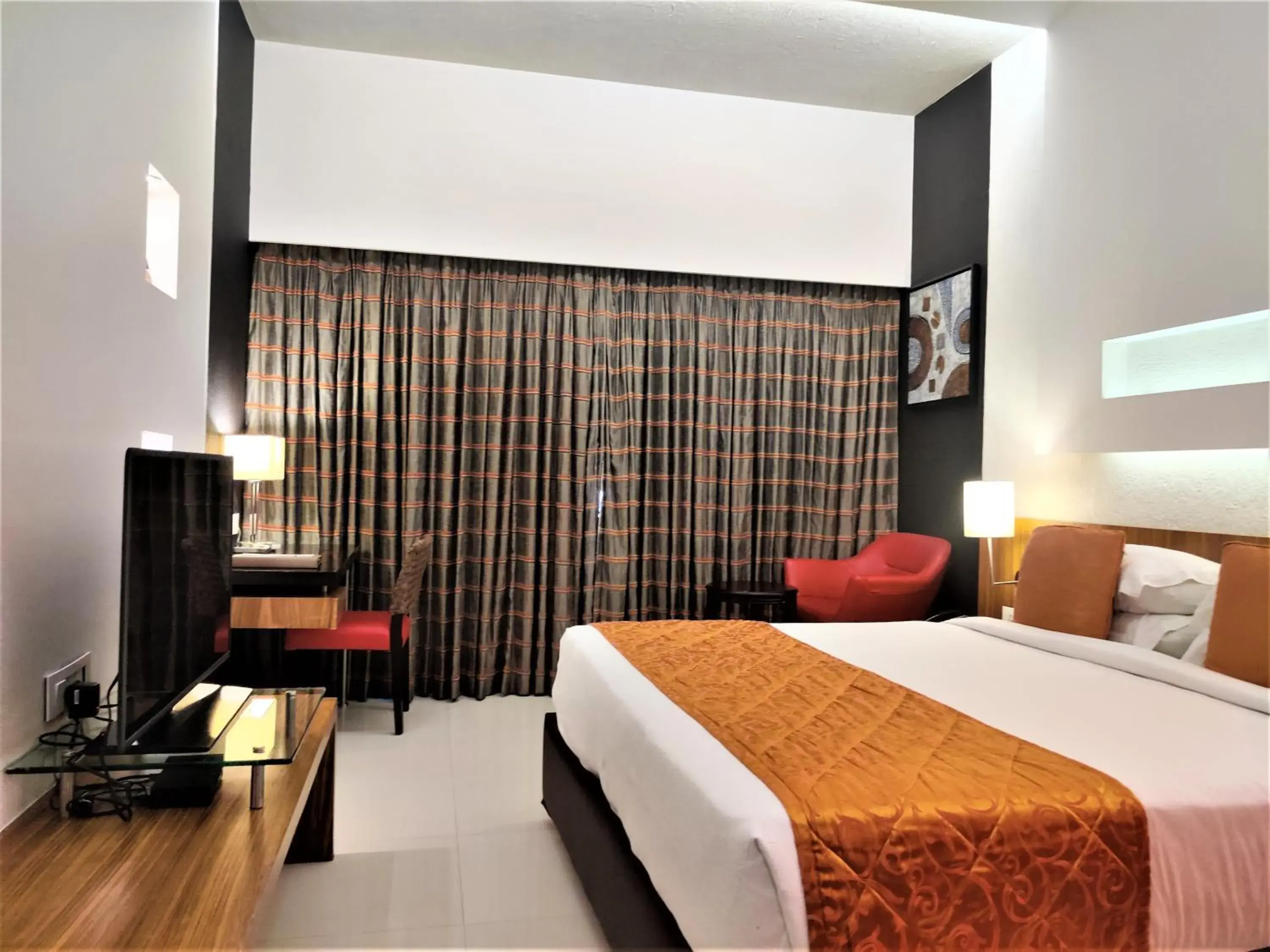 Bed in Hotel Satkar Residency Bed in Hotel Satkar Residency