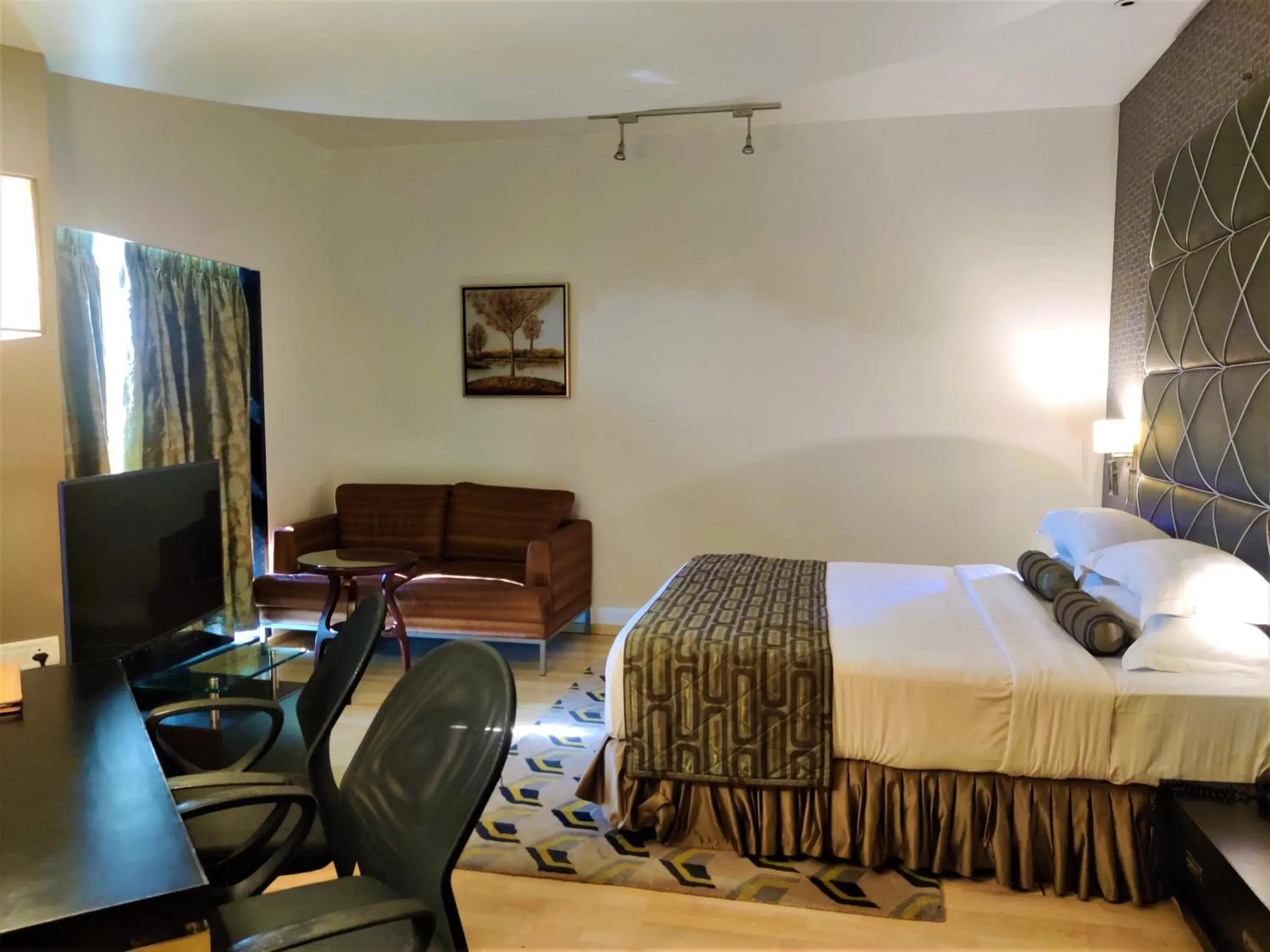 Bed in Hotel Satkar Residency Bed in Hotel Satkar Residency