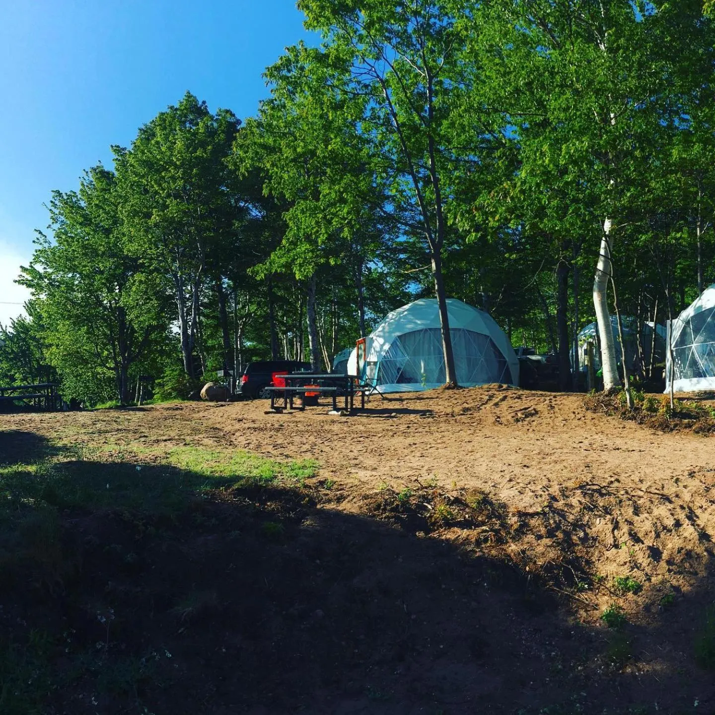 Property building in Blue Bayou Resort, Cape Breton