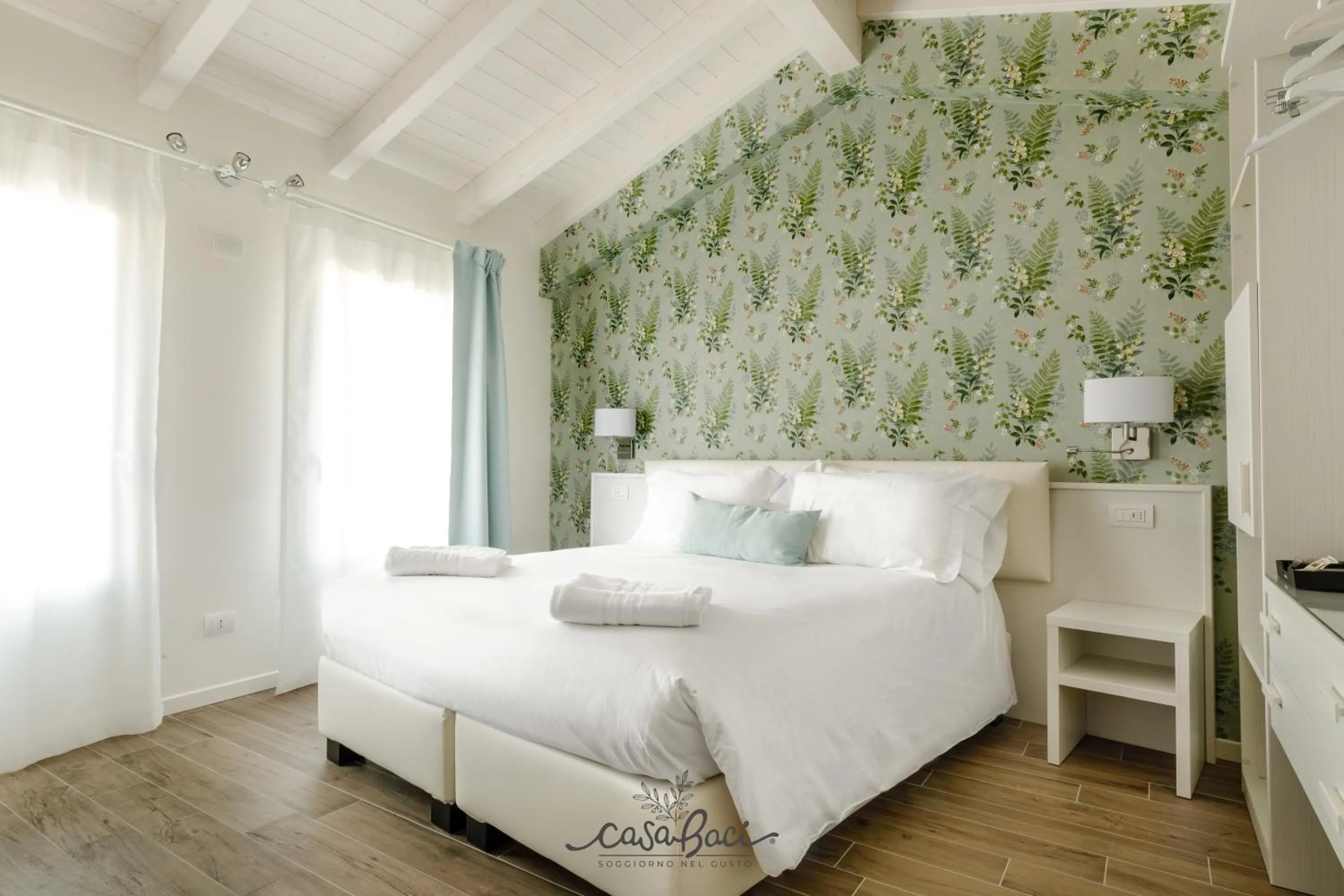 Bedroom, Bed in CASA BACI - Soggiorno nel Gusto