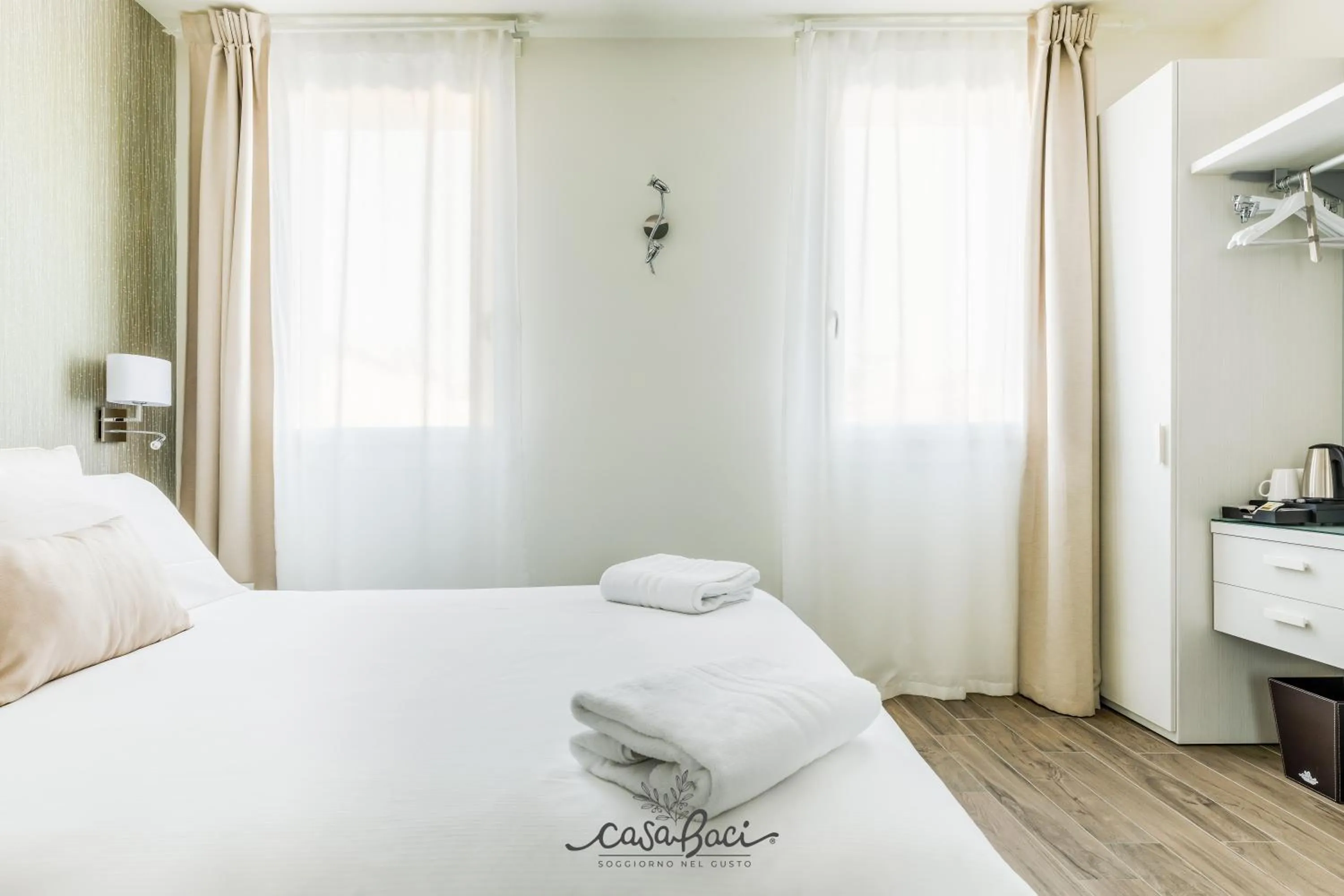 Bedroom, Bed in CASA BACI - Soggiorno nel Gusto