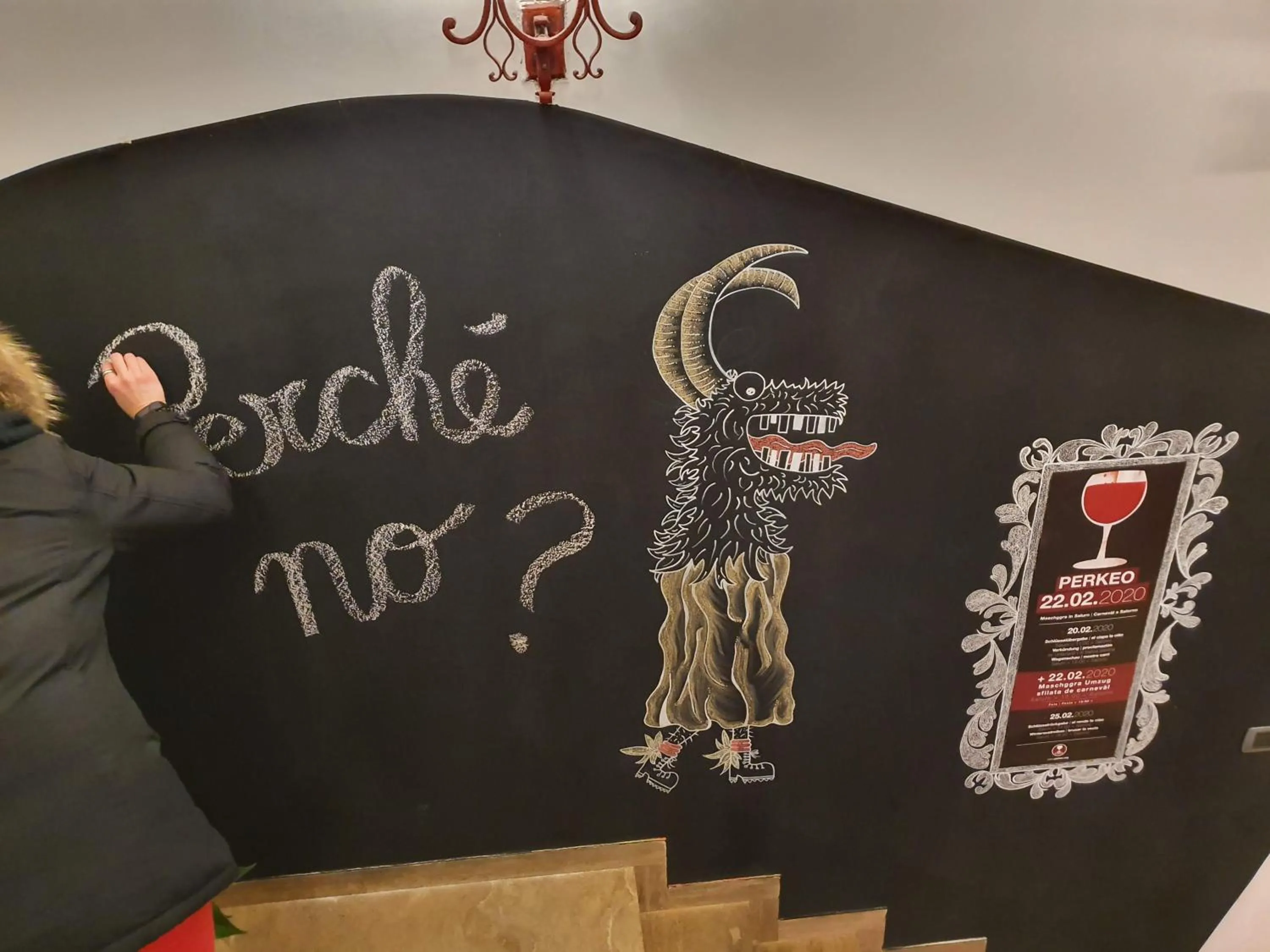 Lobby or reception in Gasthof Salurn