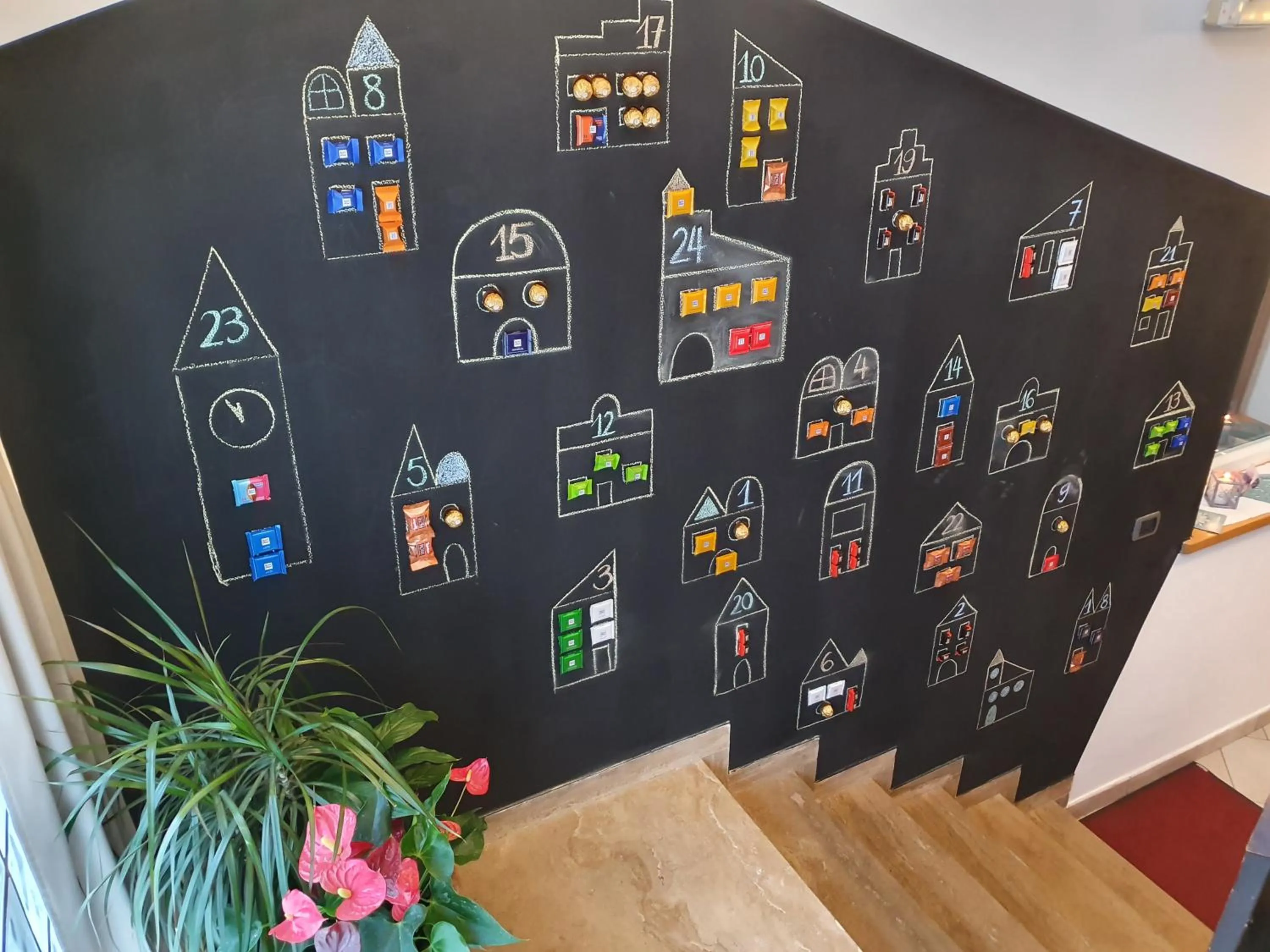 Lobby or reception in Gasthof Salurn