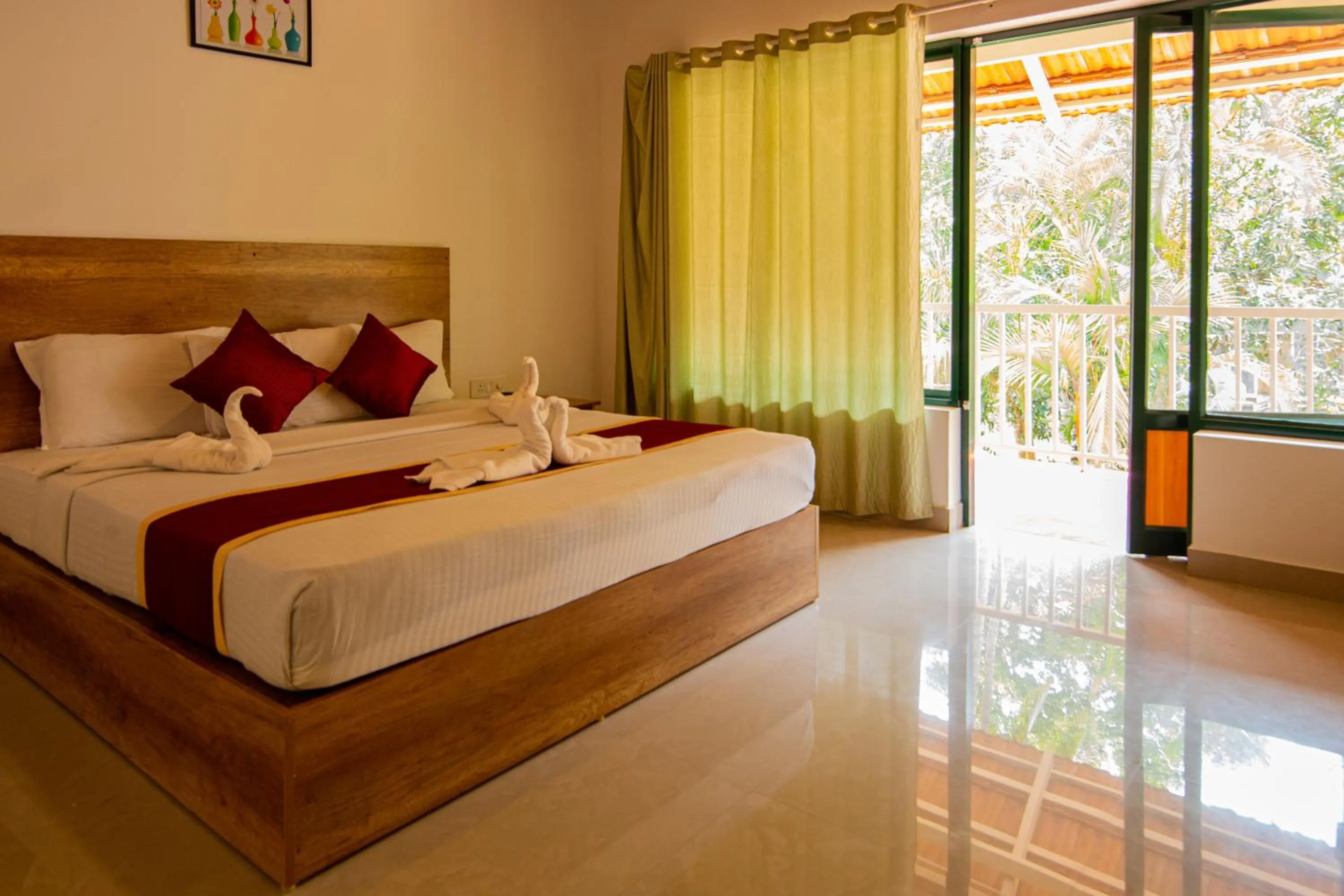 Photo of the whole room, Bed in Orchid Trails Resort