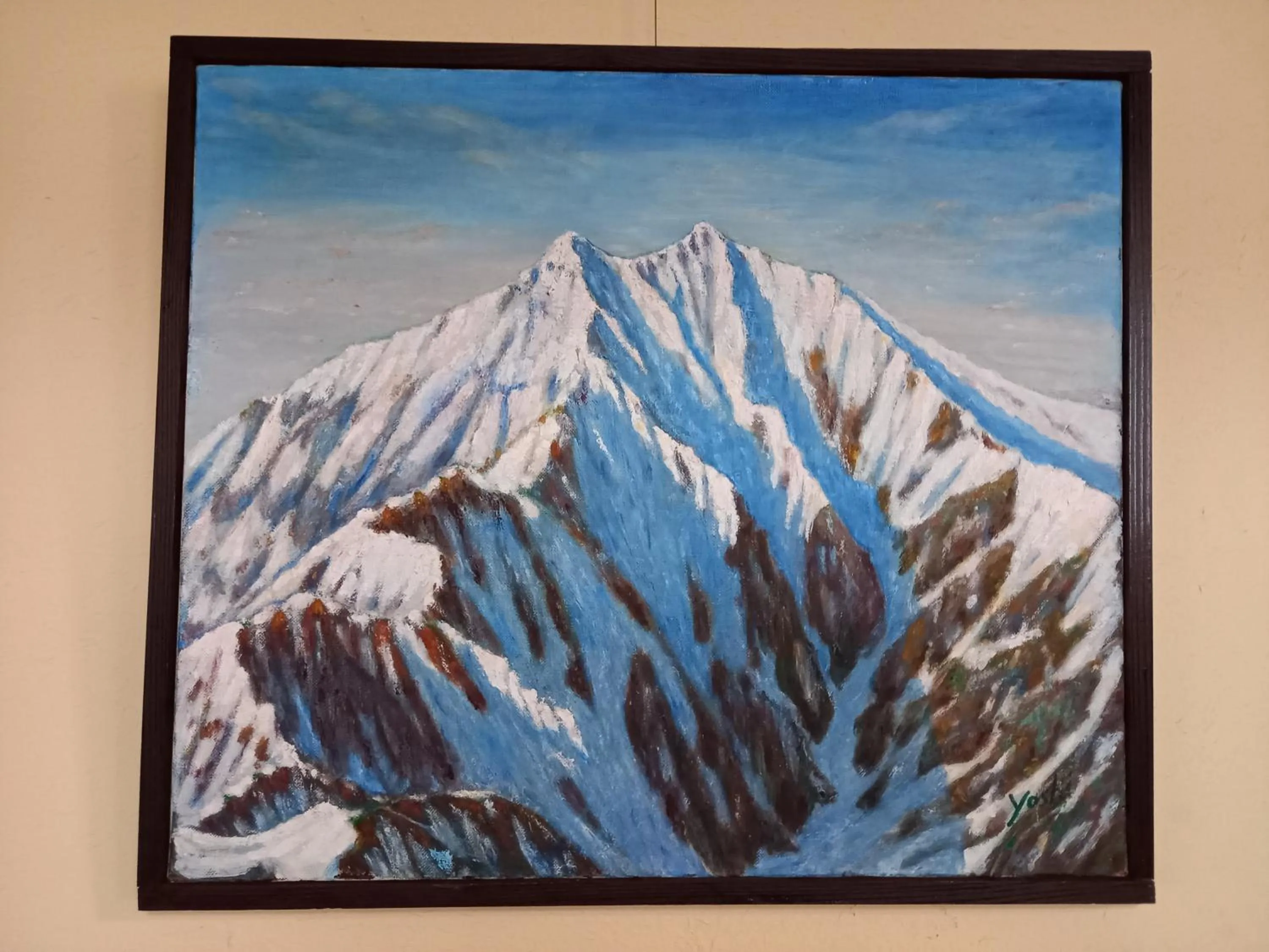 Decorative detail in Hakuba Powder Lodge Taketombo