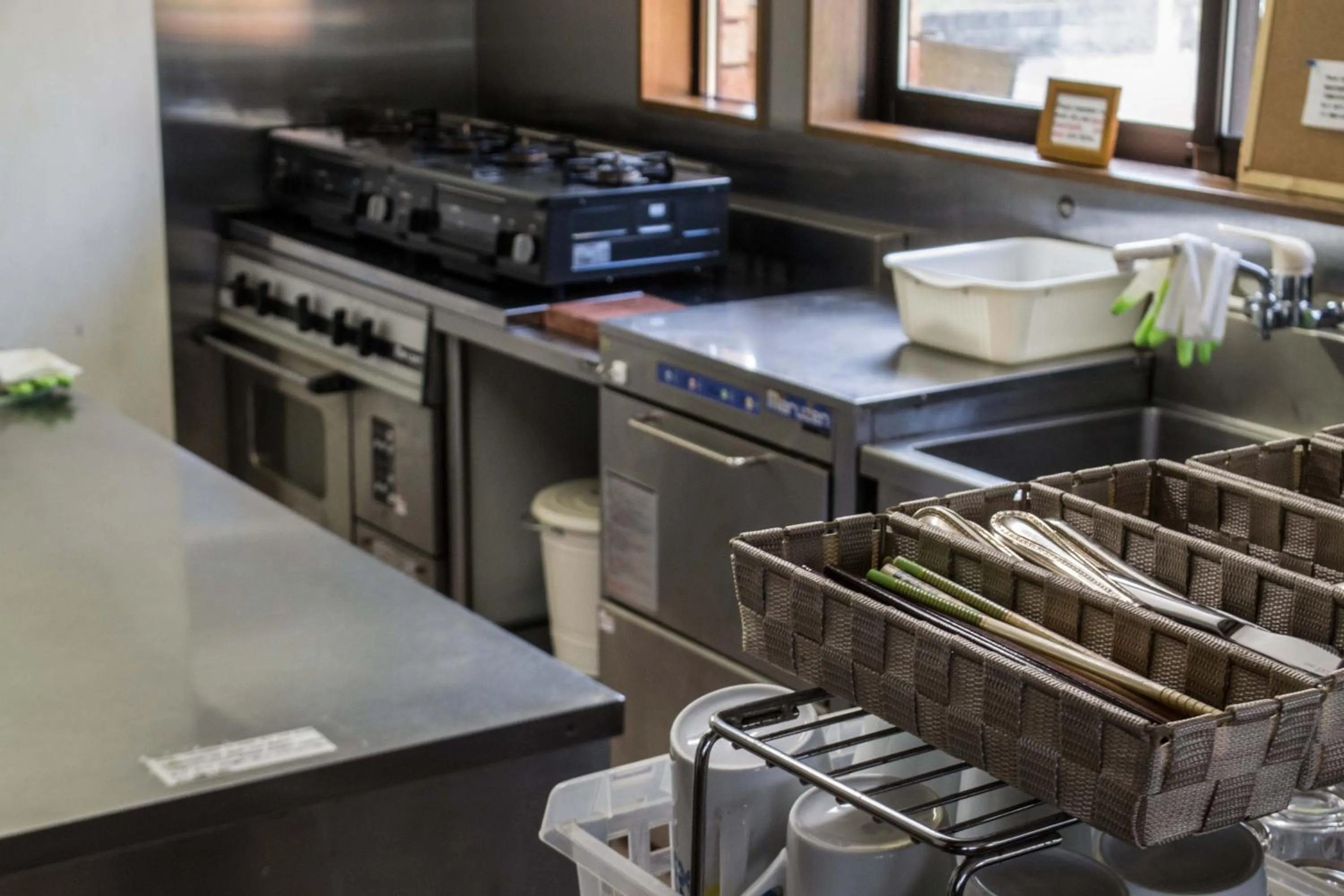 Kitchen or kitchenette in Hakuba Powder Lodge Taketombo