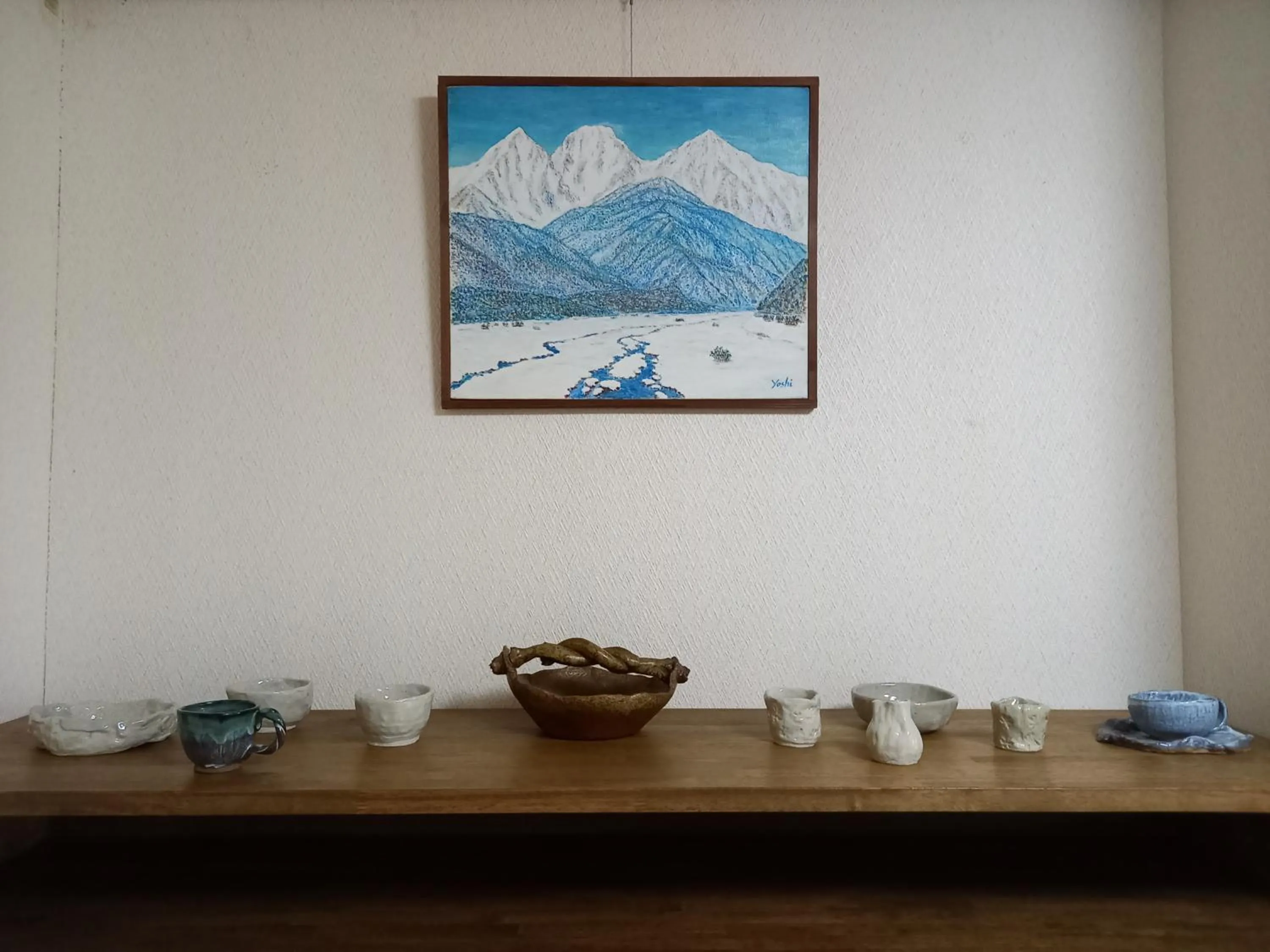Decorative detail in Hakuba Powder Lodge Taketombo