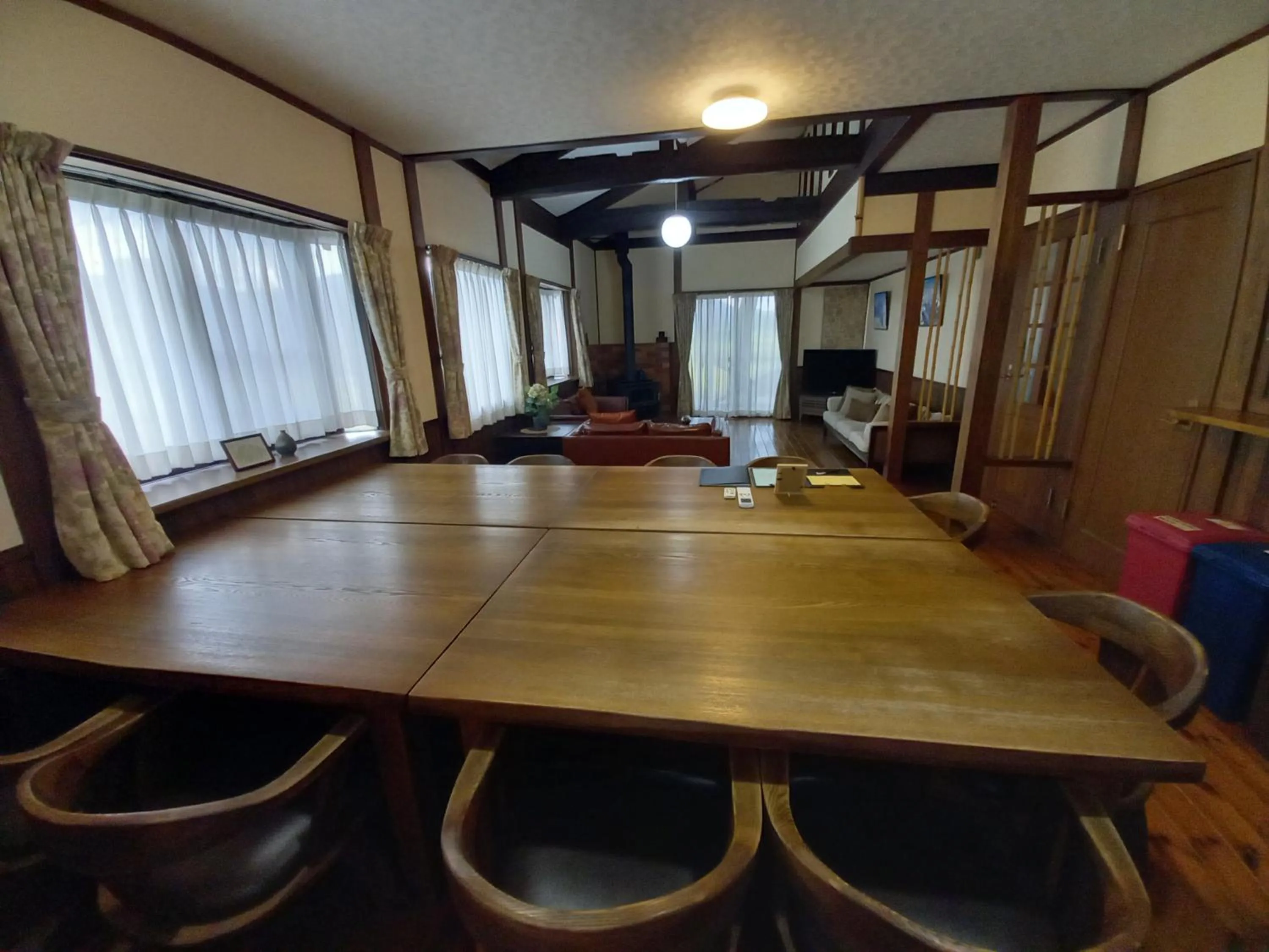 Living room in Hakuba Powder Lodge Taketombo