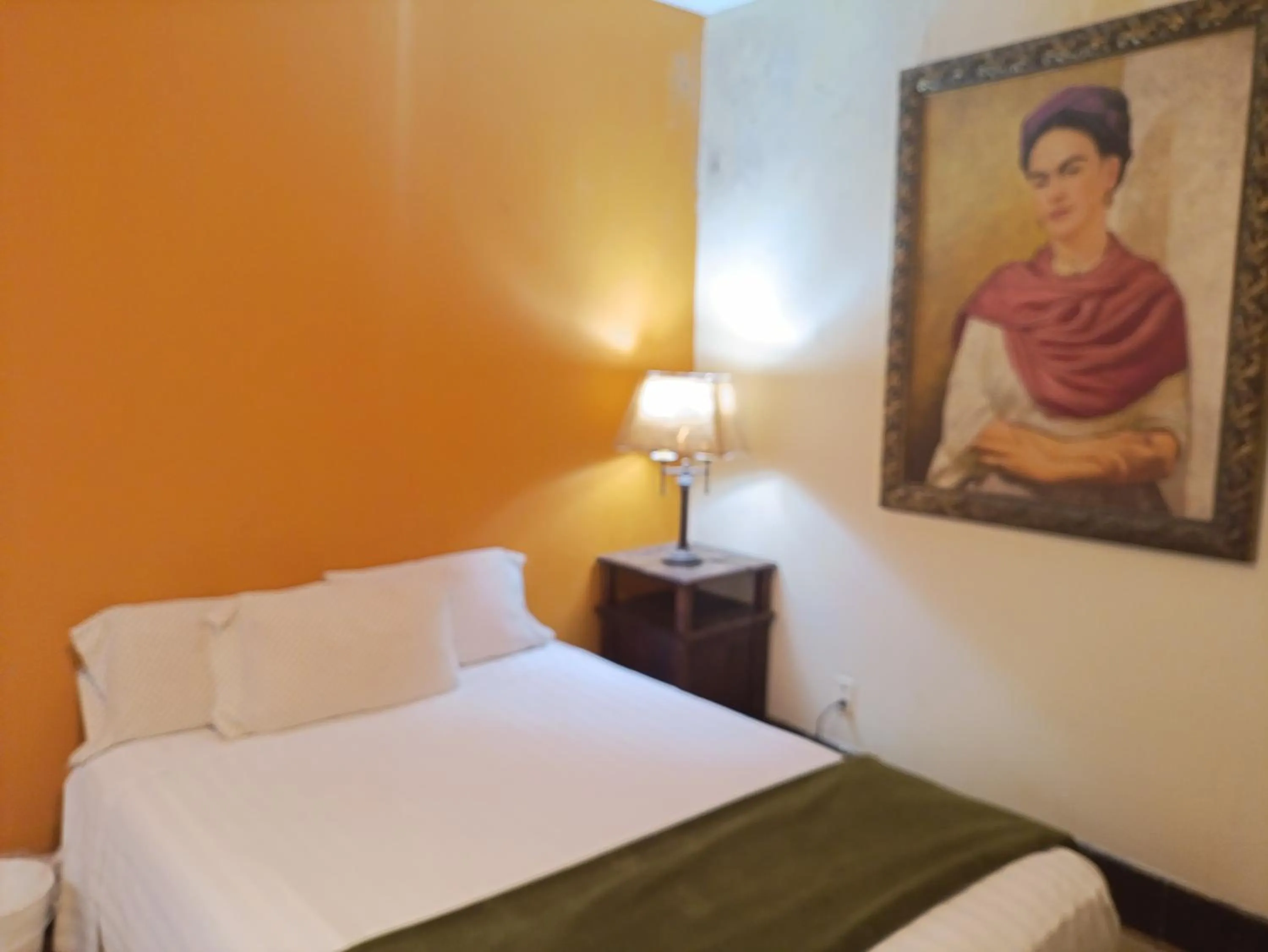 Bed in Hotel del Angel