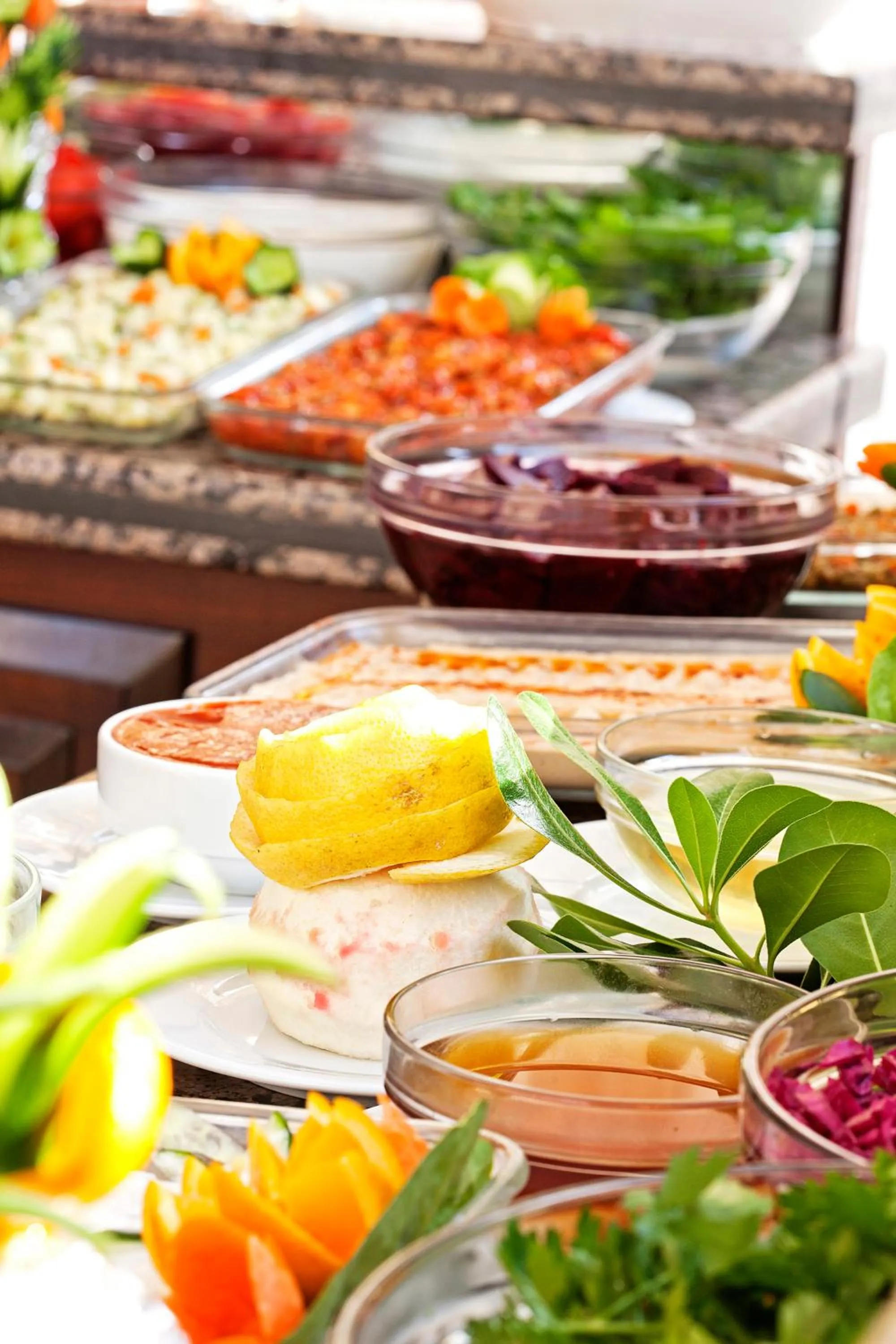 Food close-up in Selen Hotel