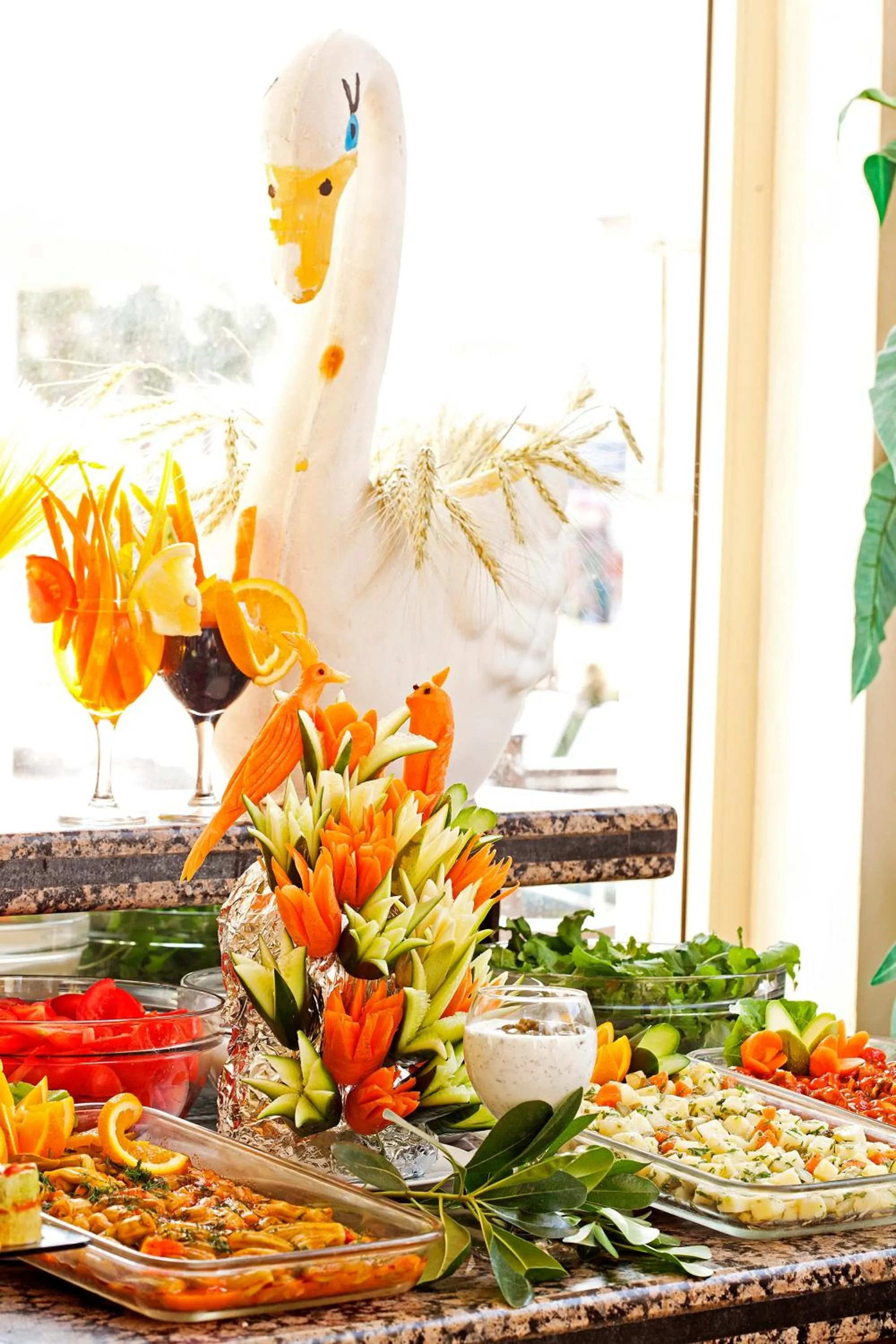 Food close-up in Selen Hotel