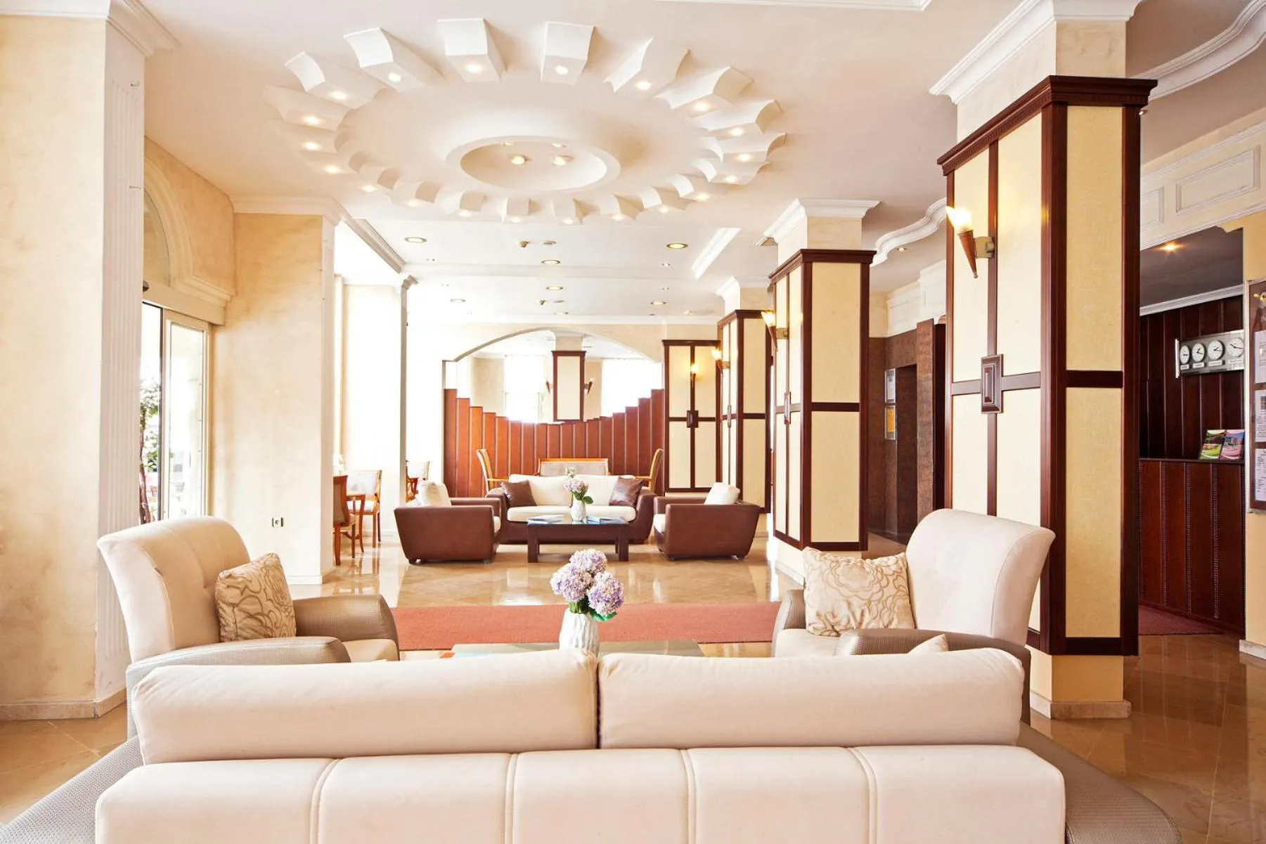 Decorative detail in Selen Hotel