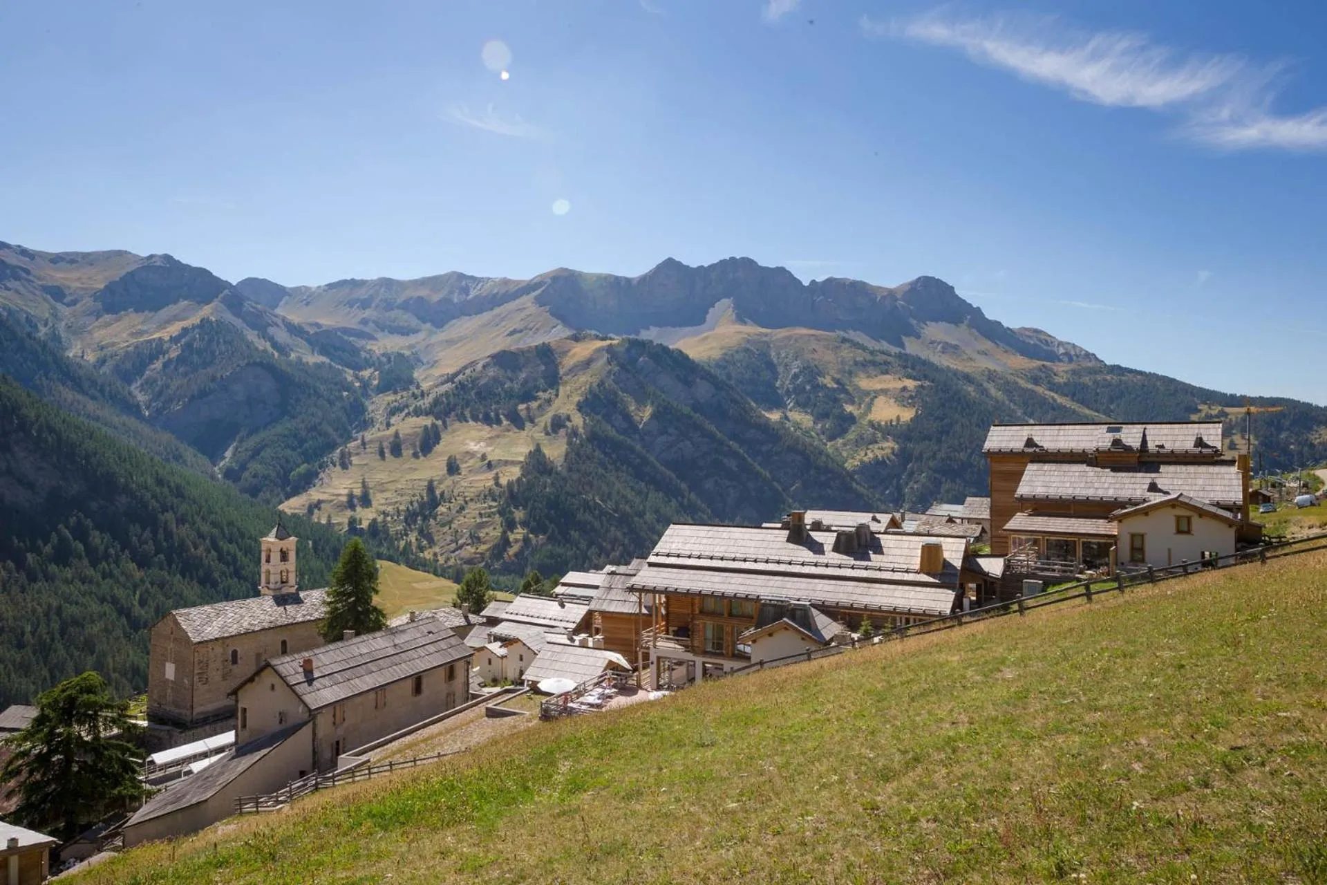 Property building in Hôtel & Spa L'Alta Peyra