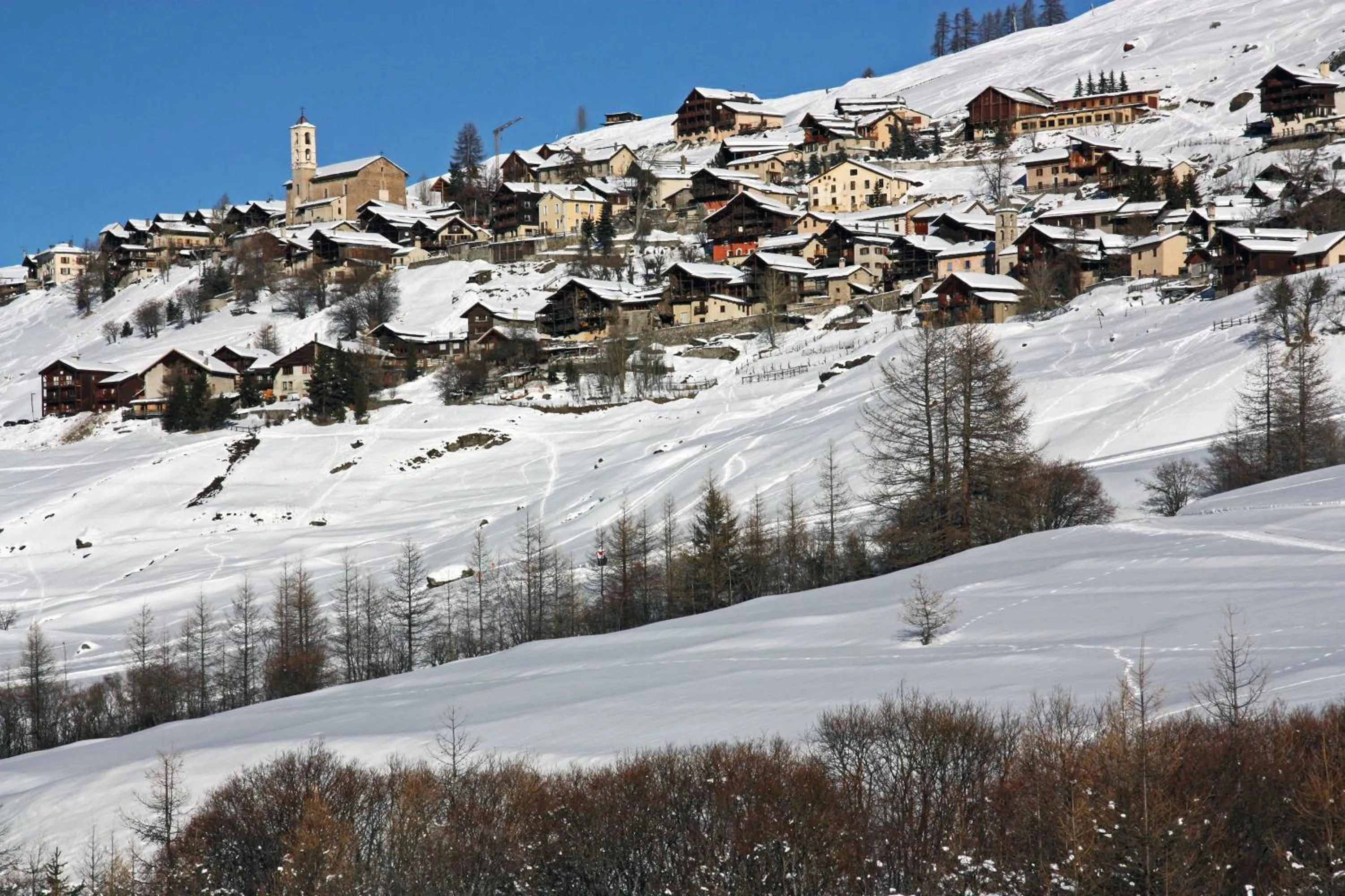 Natural landscape in Hôtel & Spa L'Alta Peyra