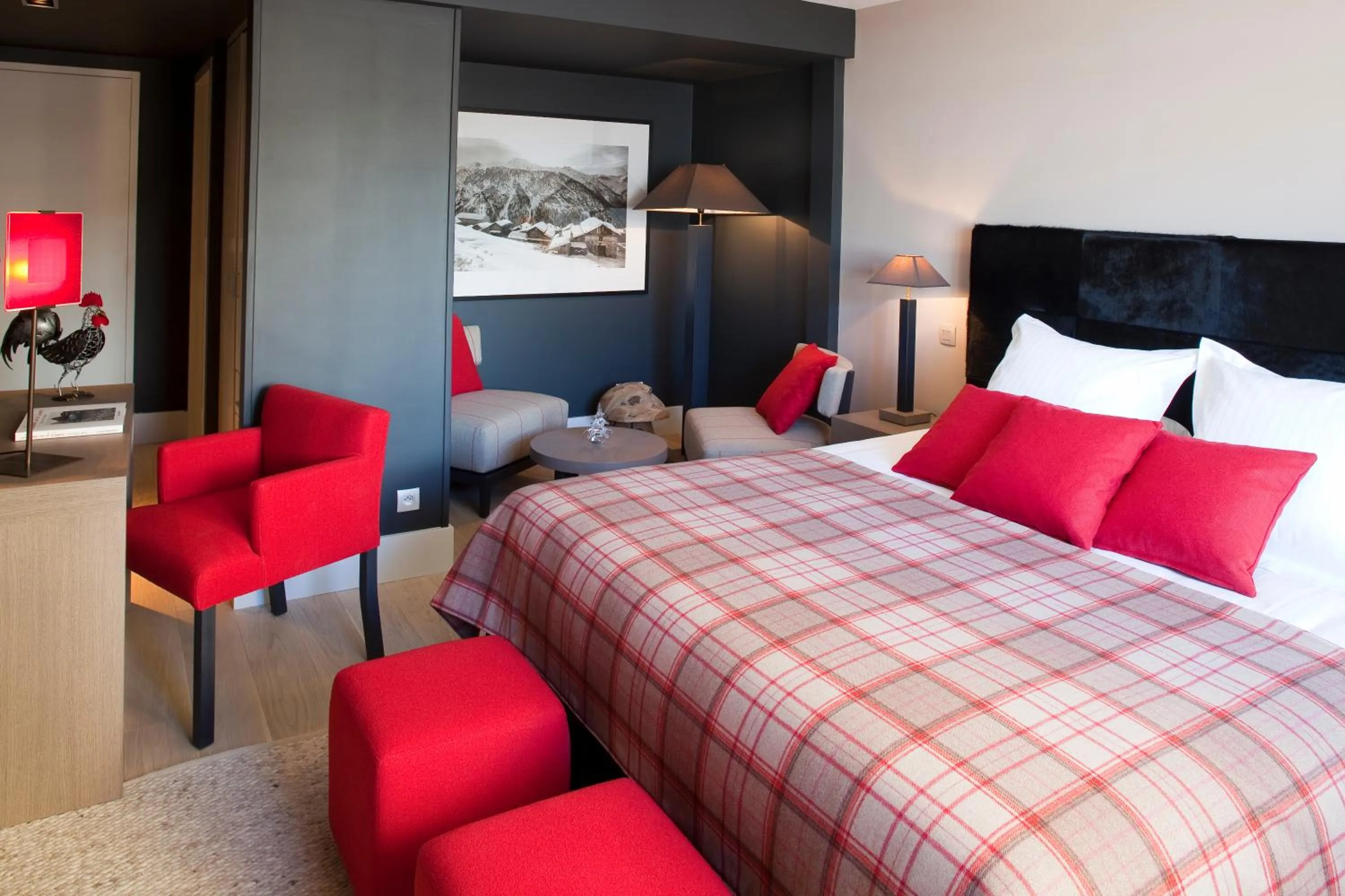 Seating area in Hôtel & Spa L'Alta Peyra