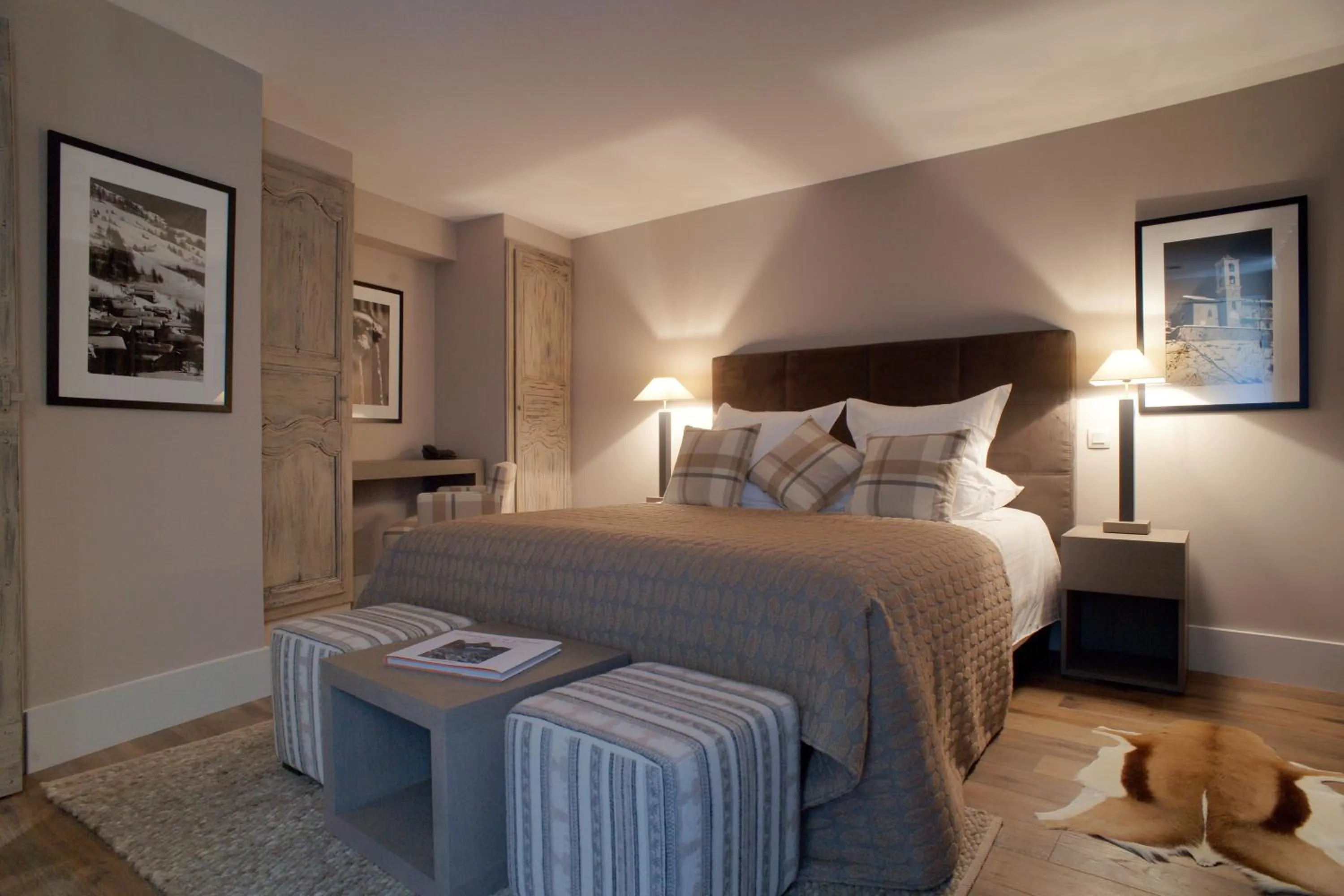 Bed in Hôtel & Spa L'Alta Peyra