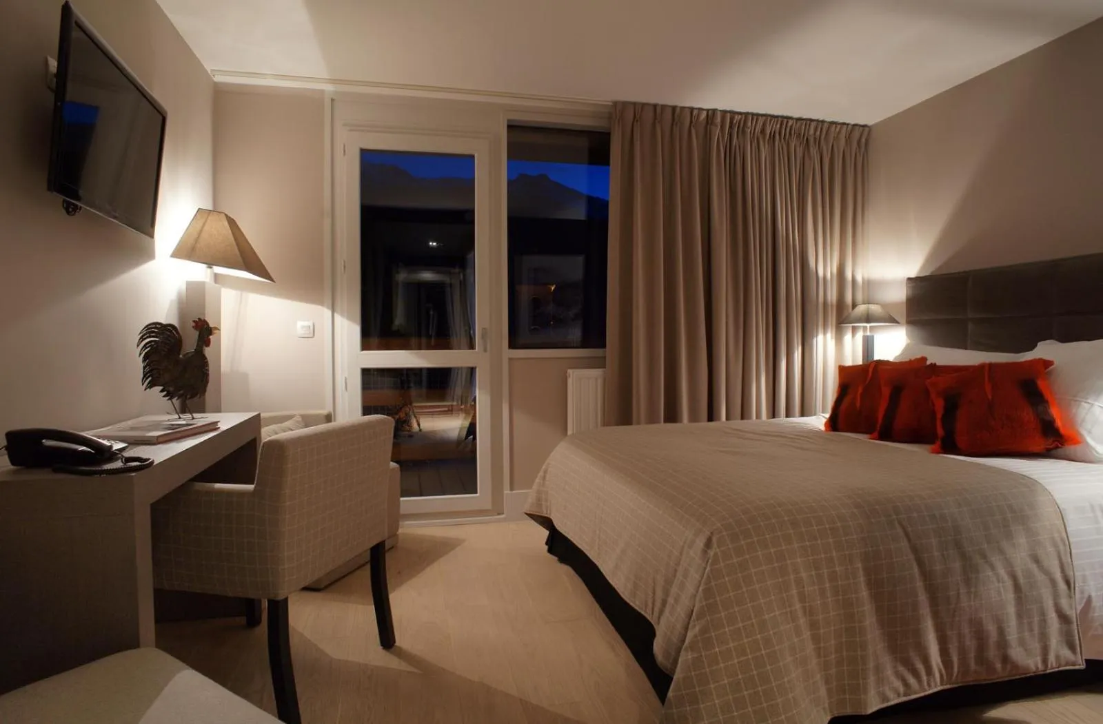 Bedroom in Hôtel & Spa L'Alta Peyra