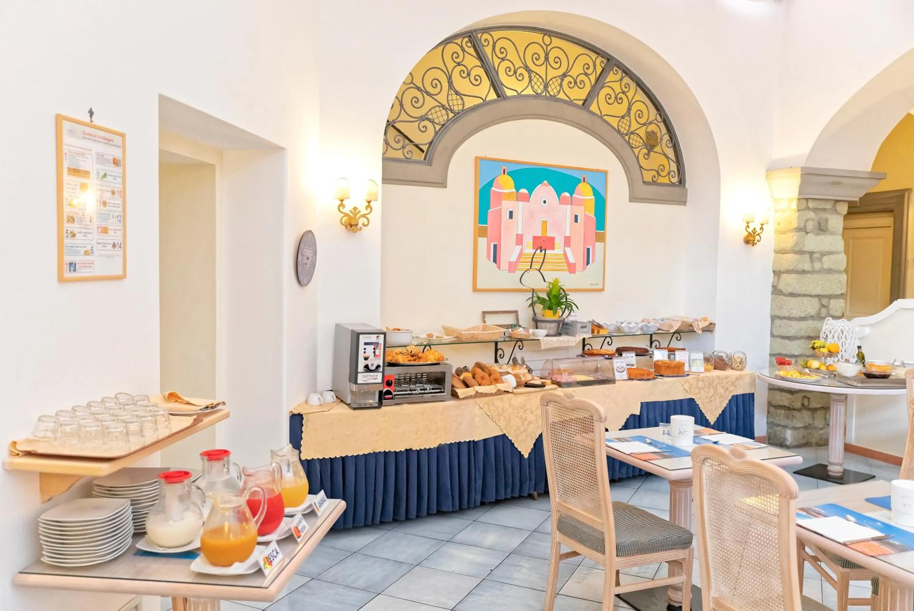 Breakfast in Hotel Nettuno