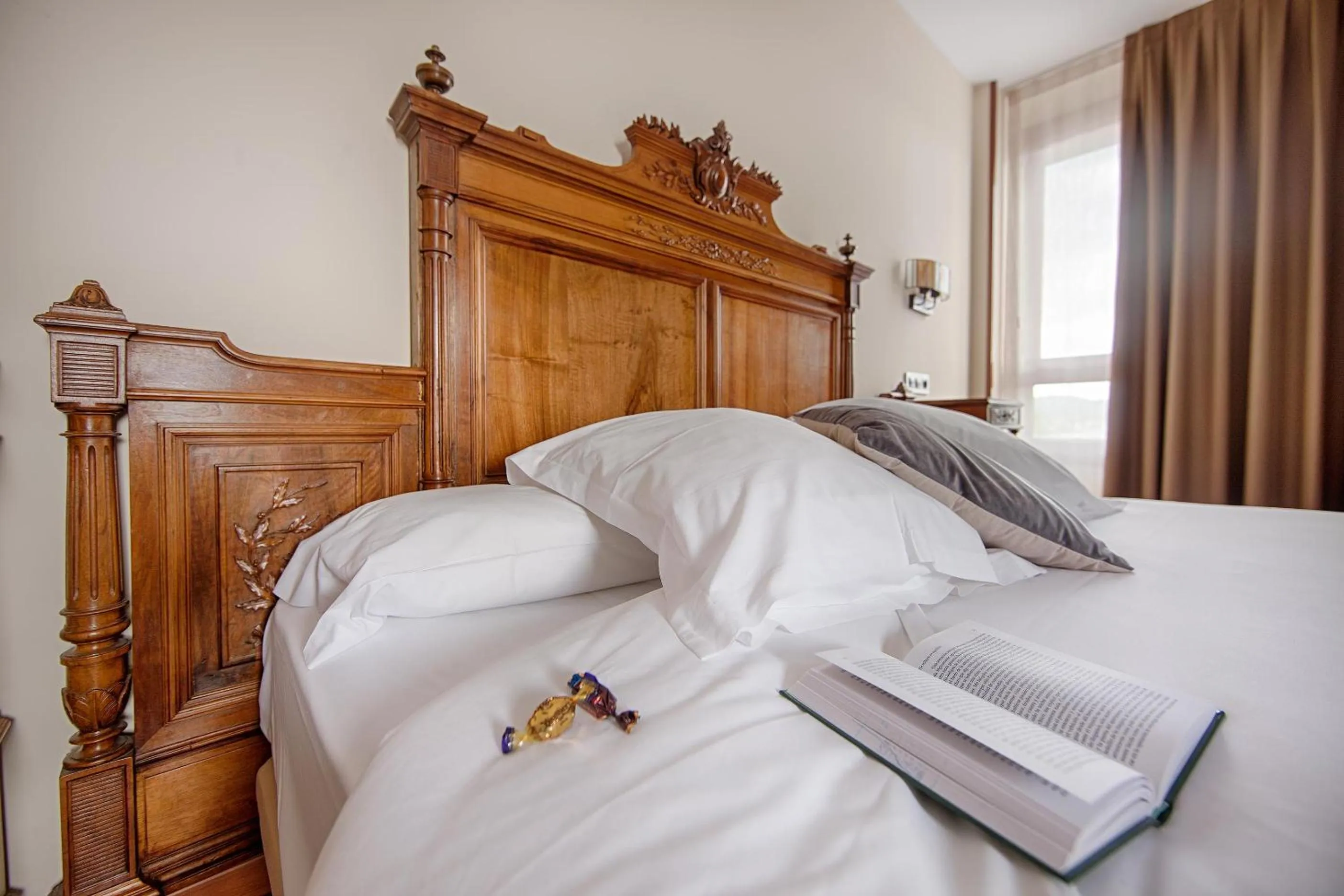 Bed in Hotel Zalle Don Fernando