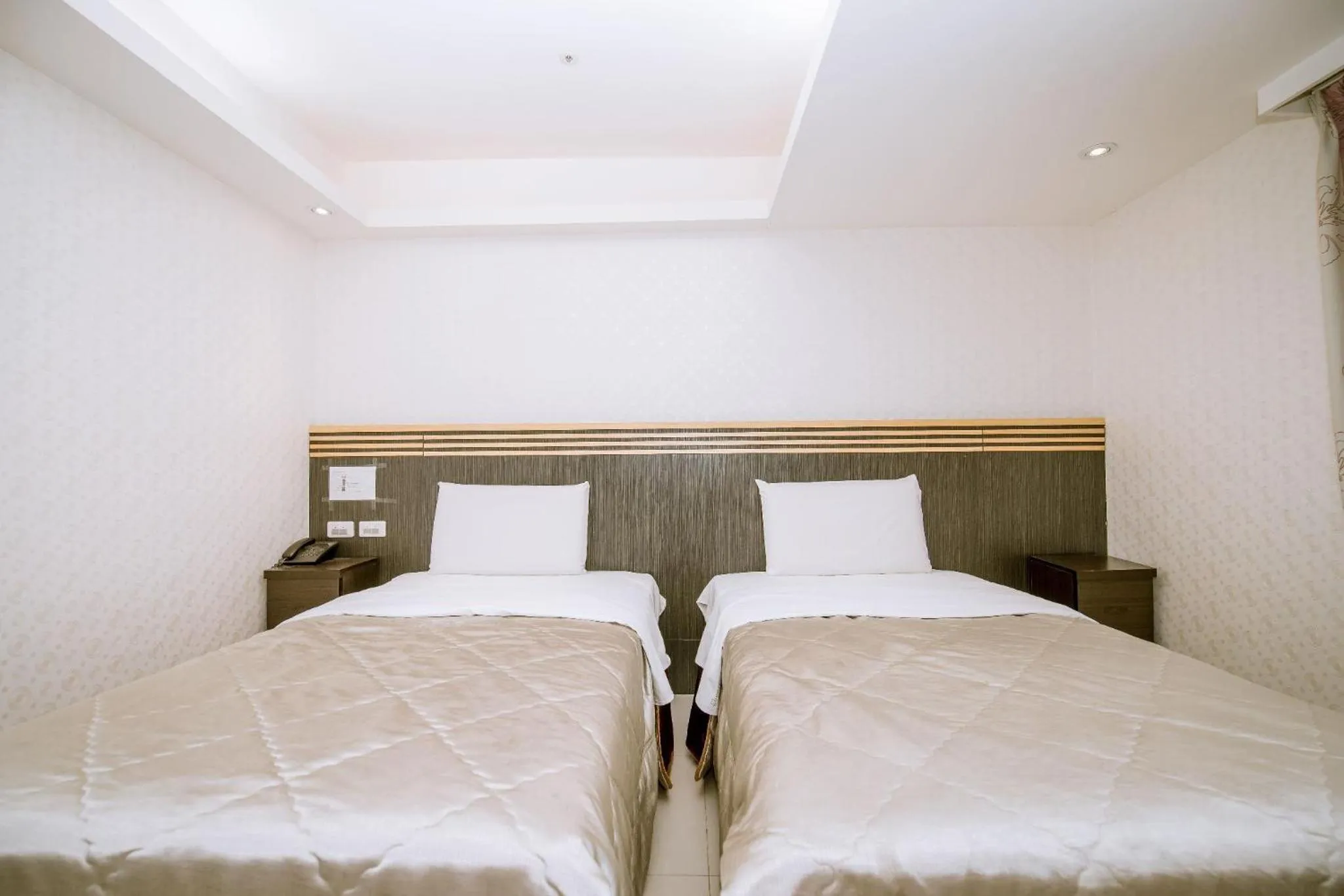 Bed in Guide Hotel Taoyuan Fuxing