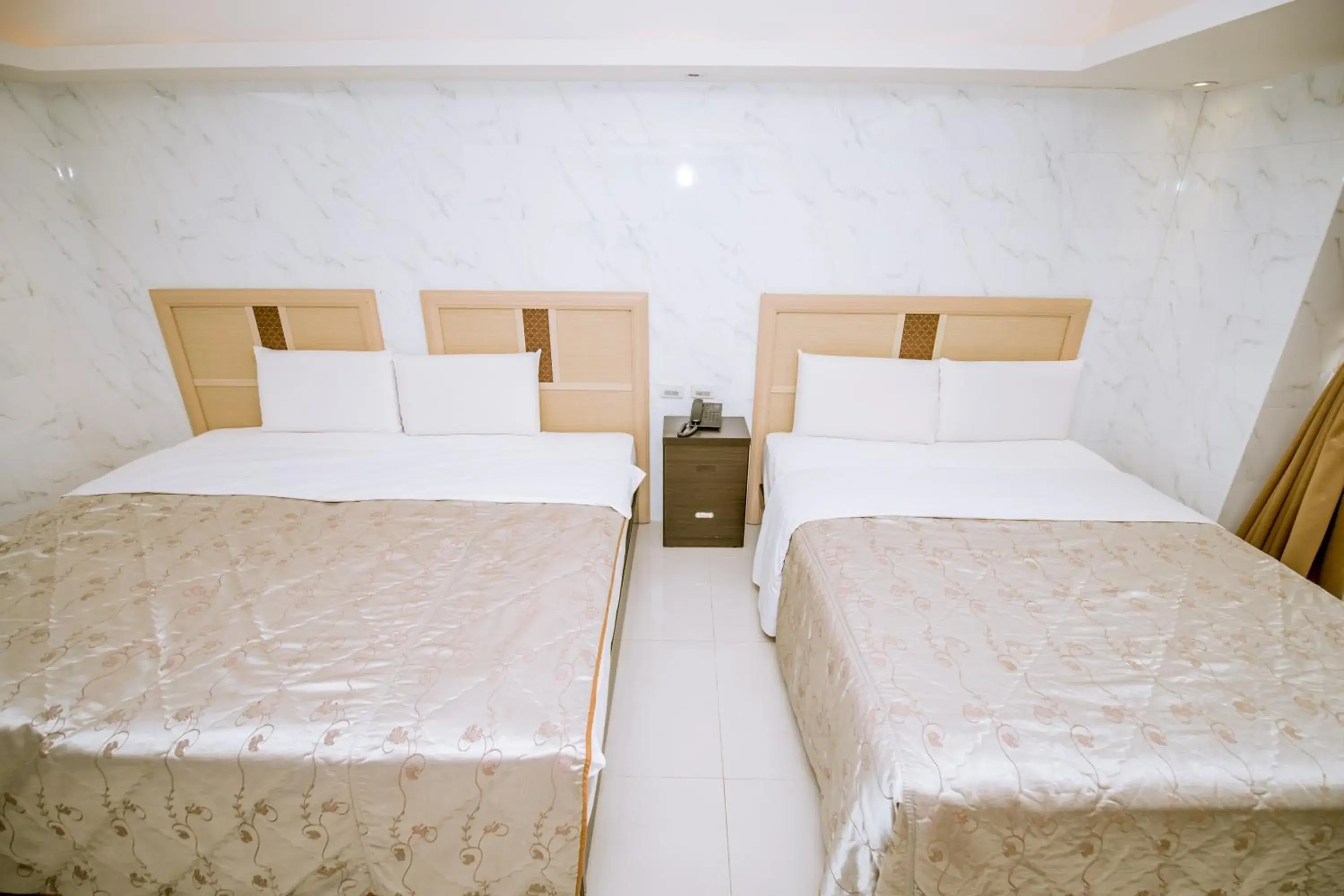 Bed in Guide Hotel Taoyuan Fuxing Bed in Guide Hotel Taoyuan Fuxing