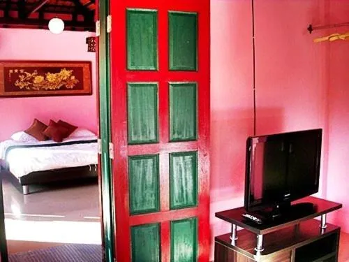 Bed in The Natural Yurt Resort @ Khao Kho