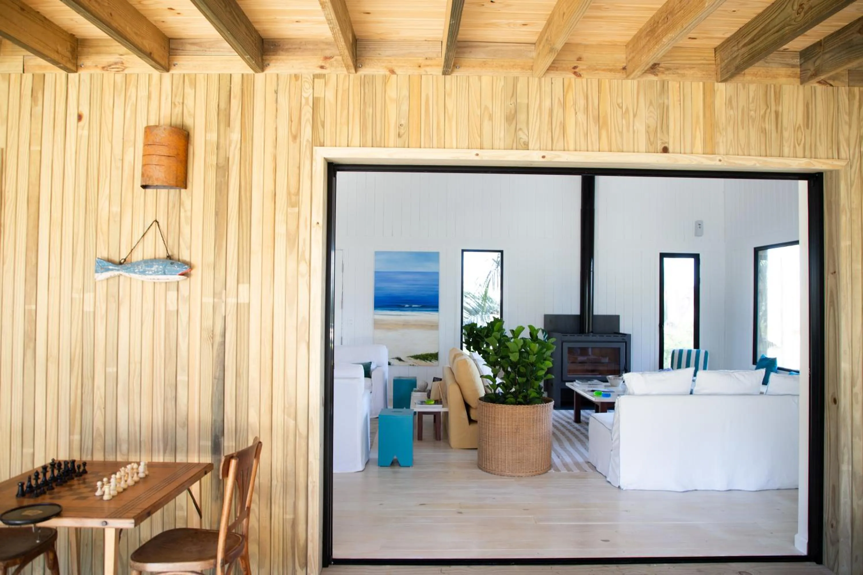 Living room in Casa Flor