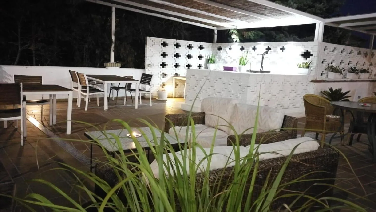 Patio in Hotel Marisma Sancti Petri