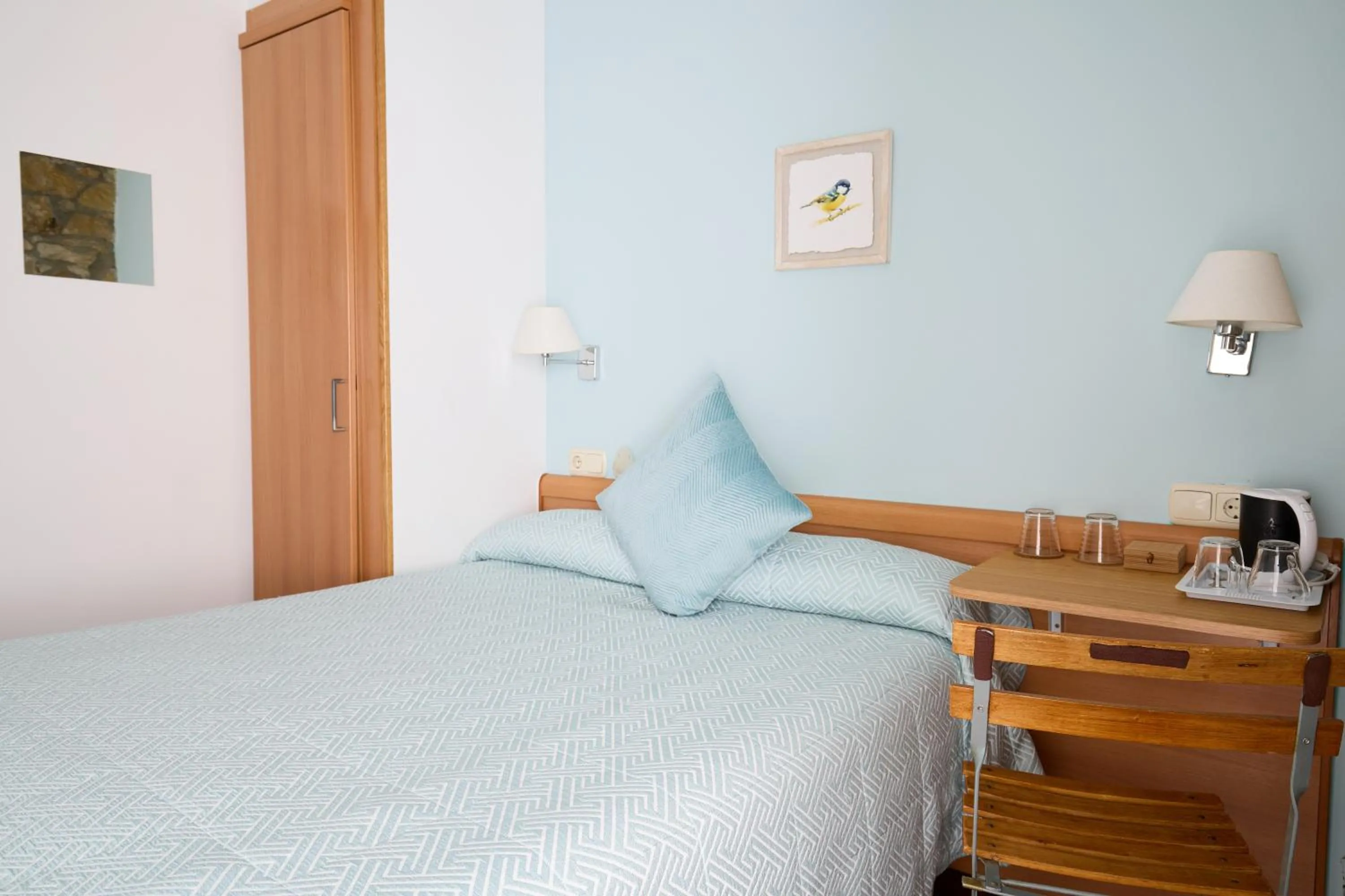 Bed in Pensión Nuevas Artes