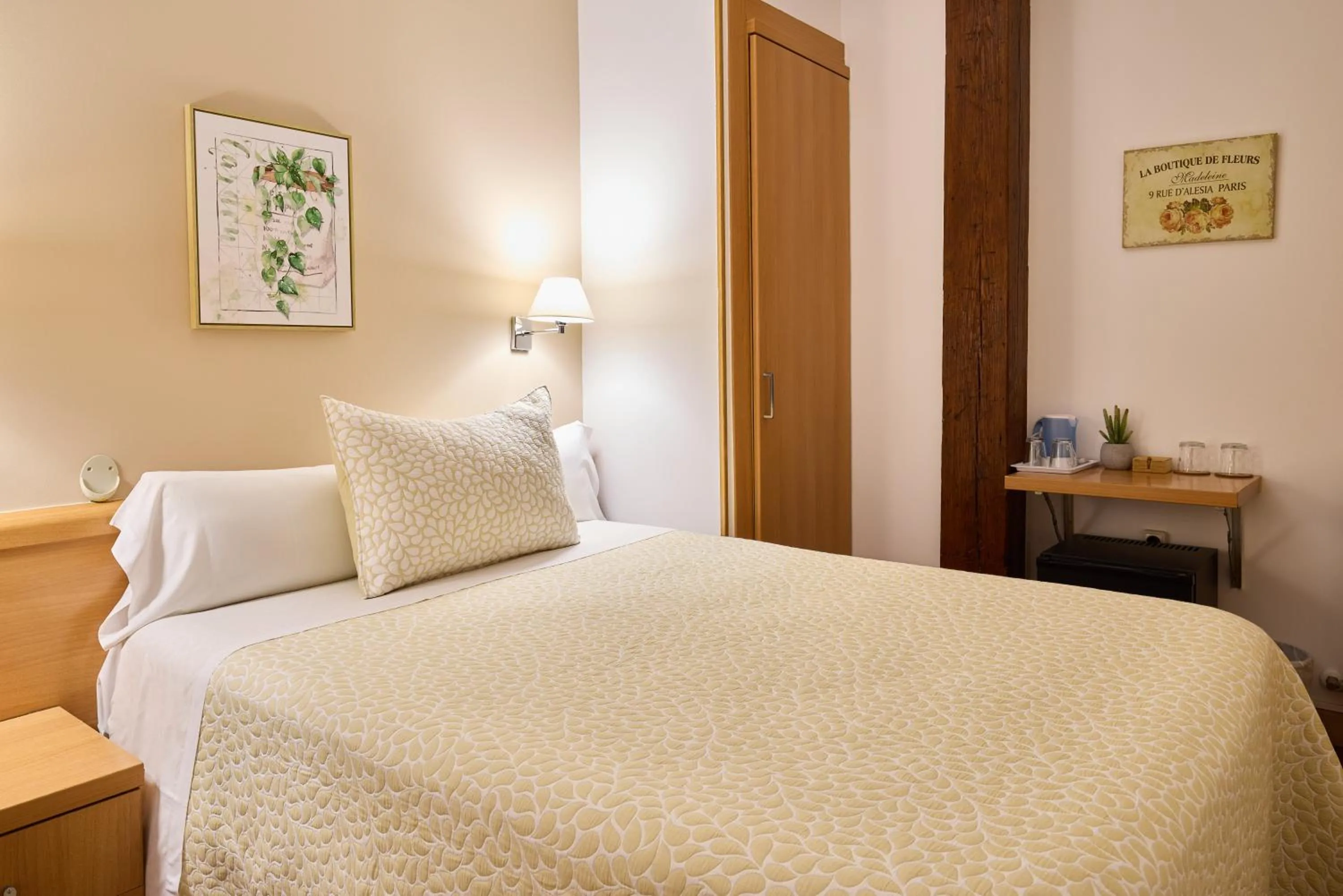 Bed in Pensión Nuevas Artes