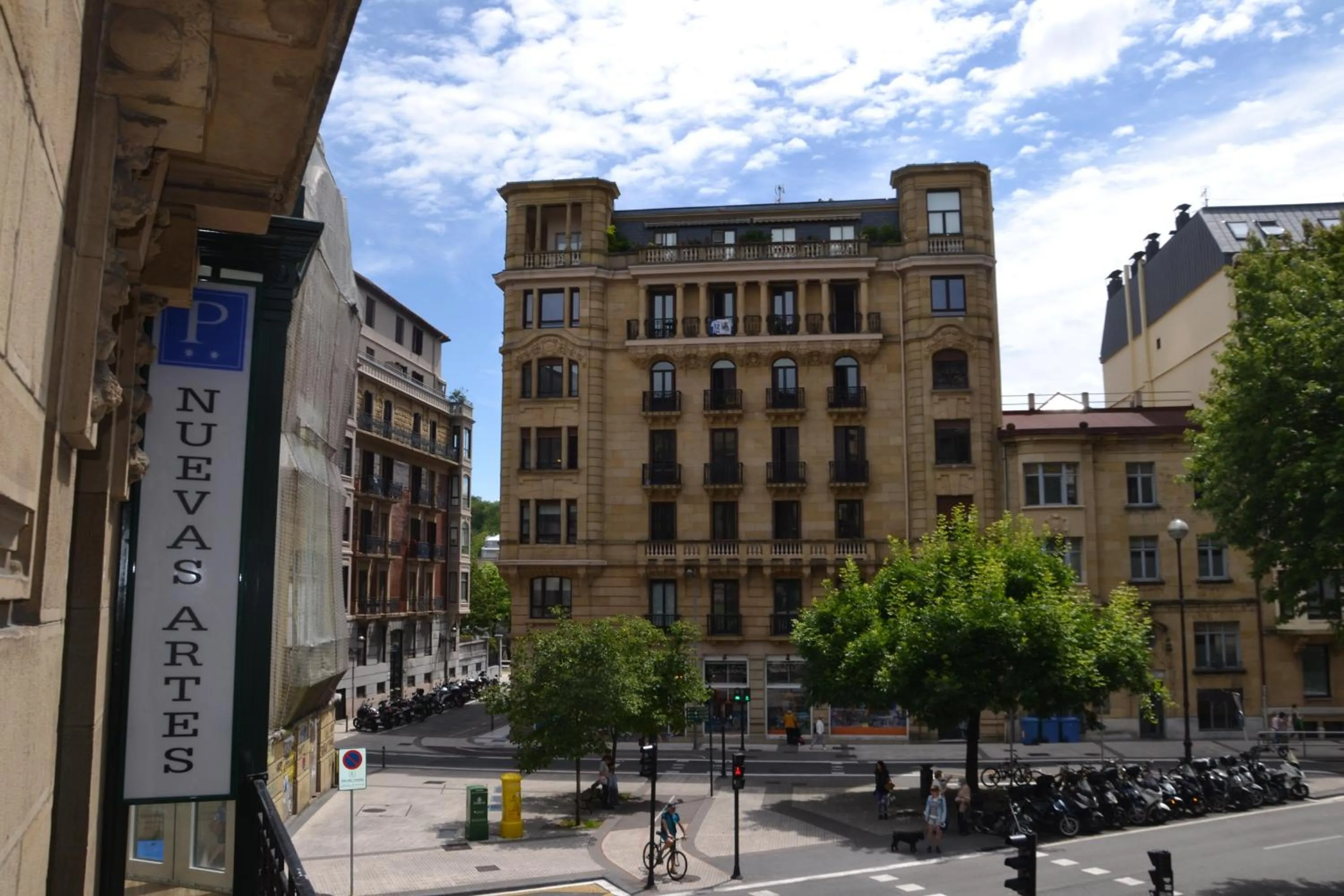 City view in Pensión Nuevas Artes