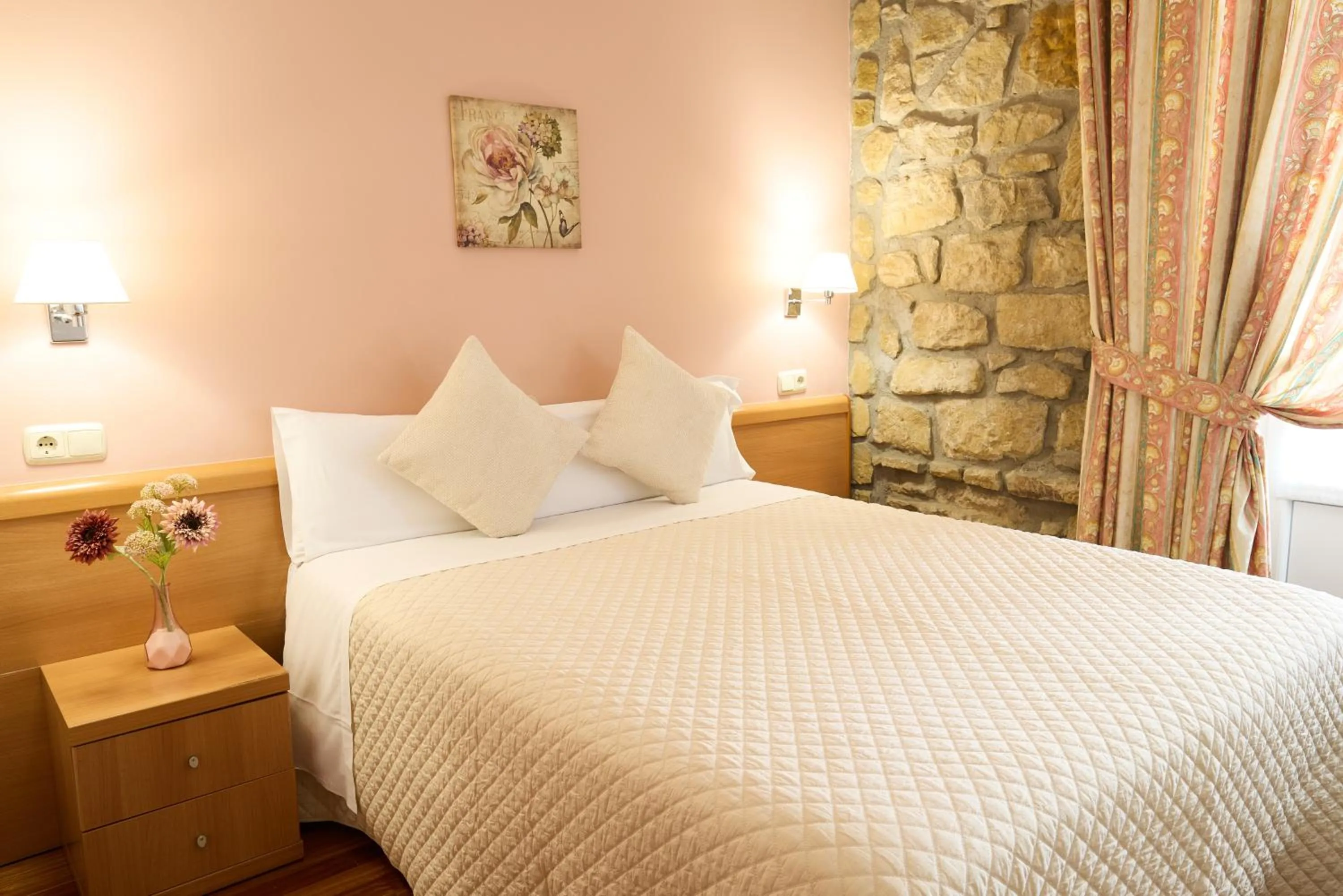 Bed in Pensión Nuevas Artes