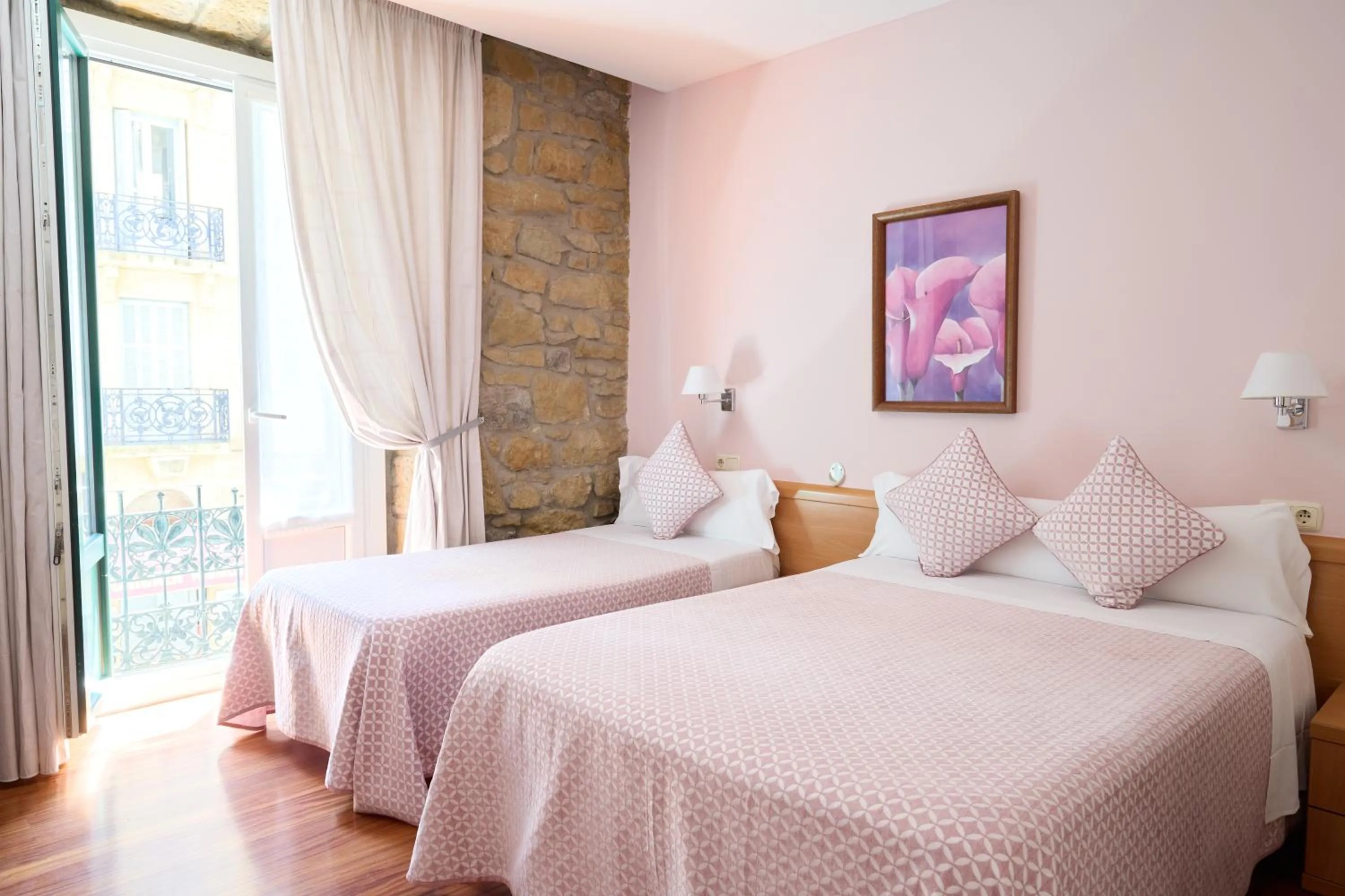 Bed in Pensión Nuevas Artes
