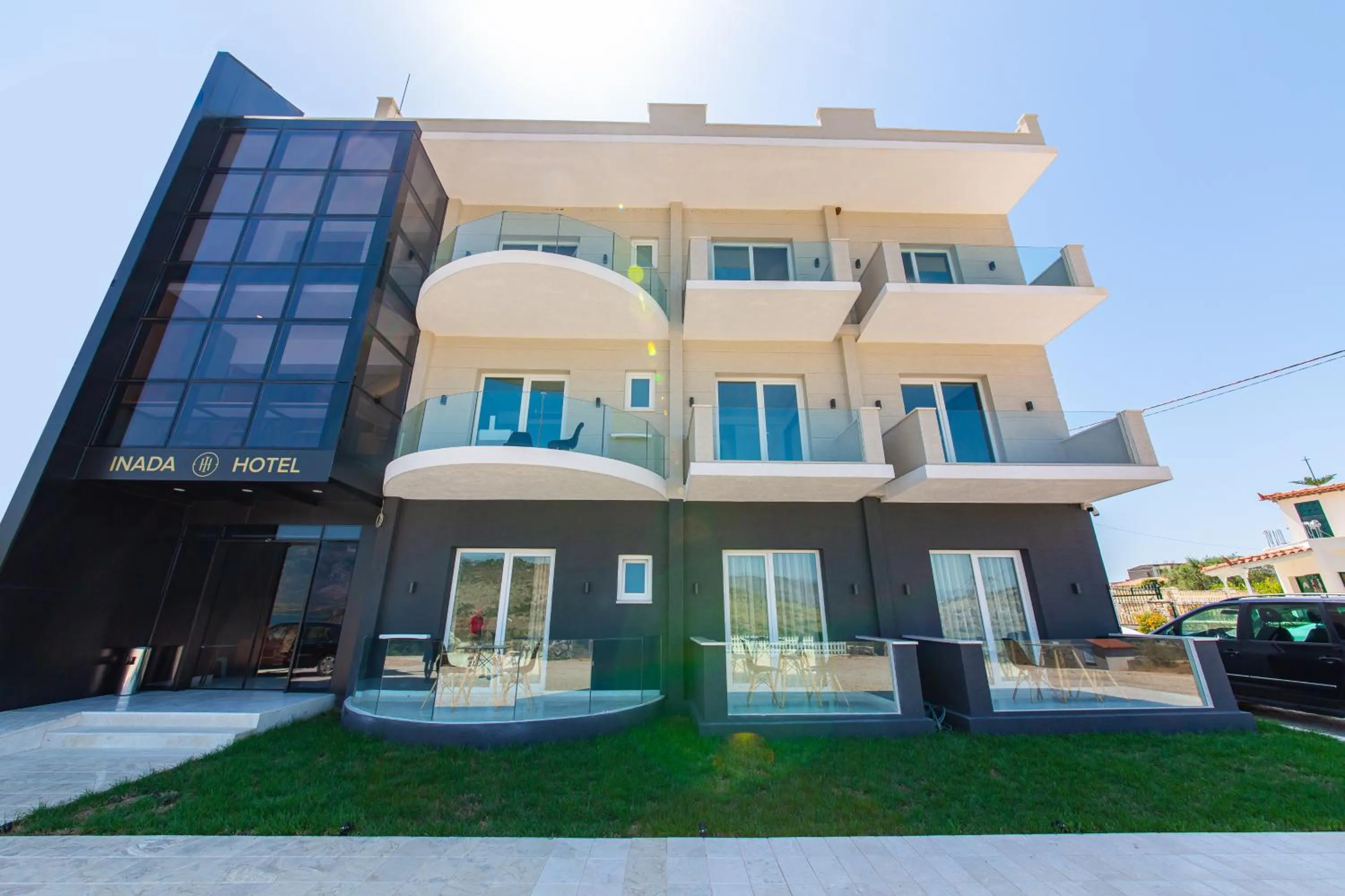 Property building in Inada Hotel Ksamil