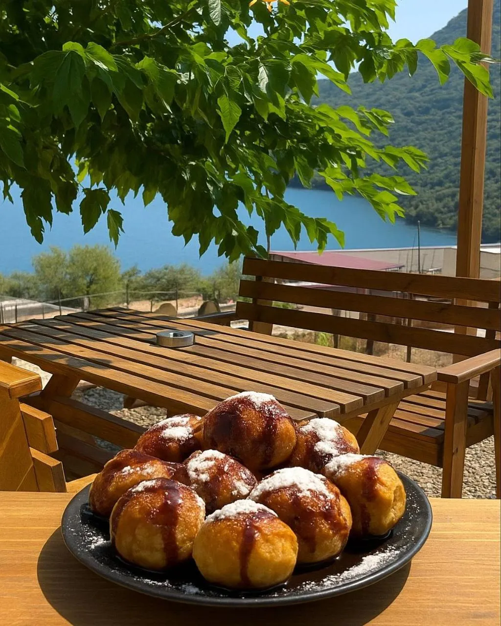 Lake view in Inada Hotel Ksamil